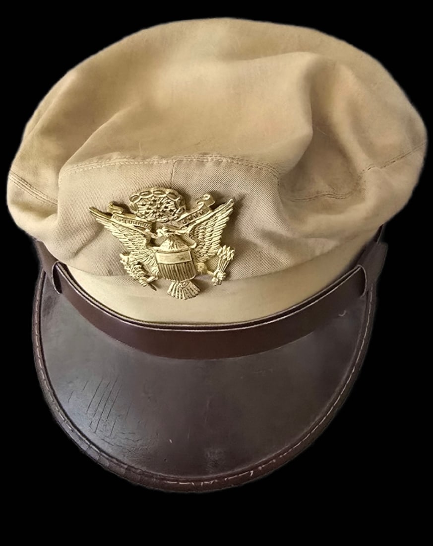 WWII USAAF Tan Crusher (1 of 8)