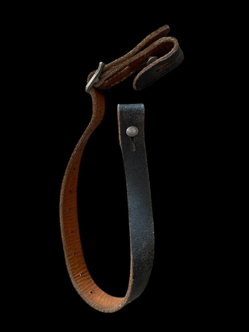 WWII Original German Helmet Chin Strap: As shown