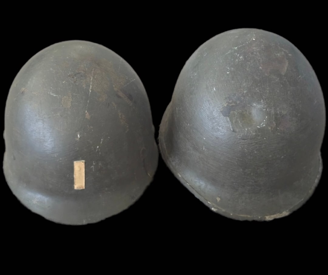 WWII M1 Helmet Painted Insignia (1 of 13)