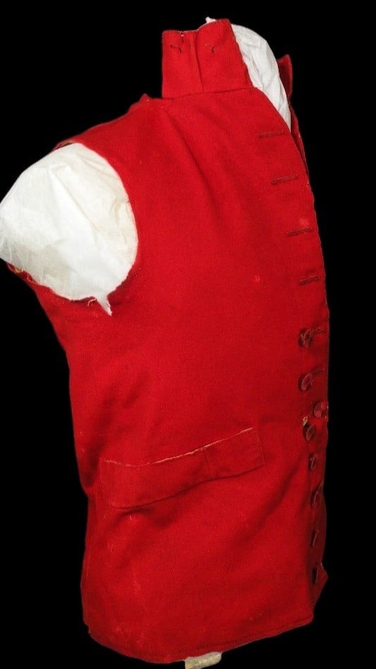 RARE War of 1812 Militia Waistcoat (1 of 10)