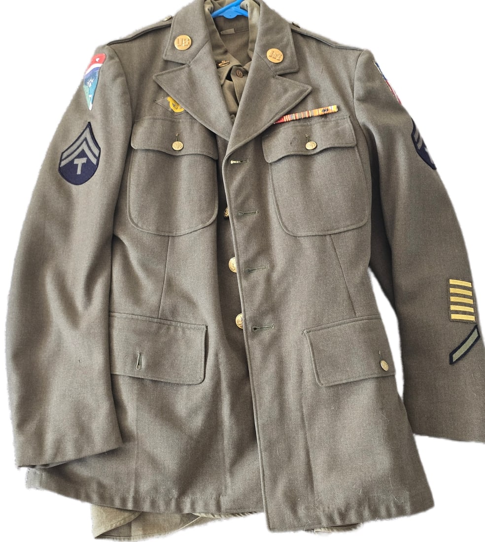 WWII Ledo Road CBI Uniform Group Named (1 of 11)