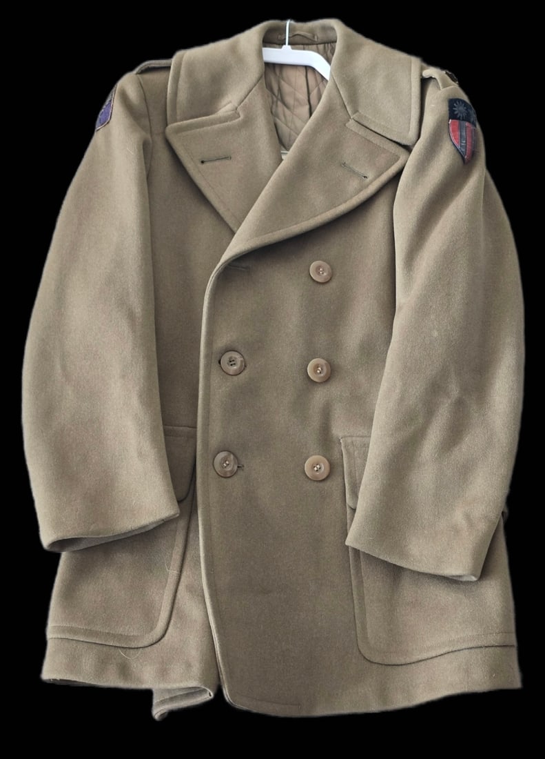 Officers Short Wool Coat Bullion CBI AAF (1 of 8)