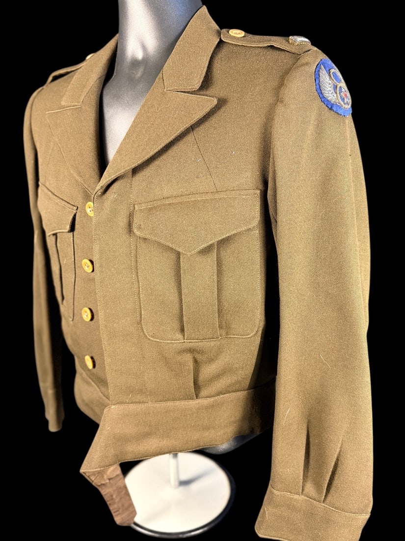 WWII 8th AAF Officers British-Made Ike Jacket (1 of 4)