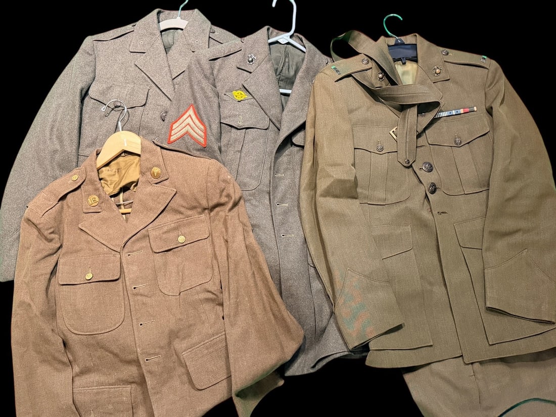 WWII-Korea USMC Uniform Lot (1 of 4)