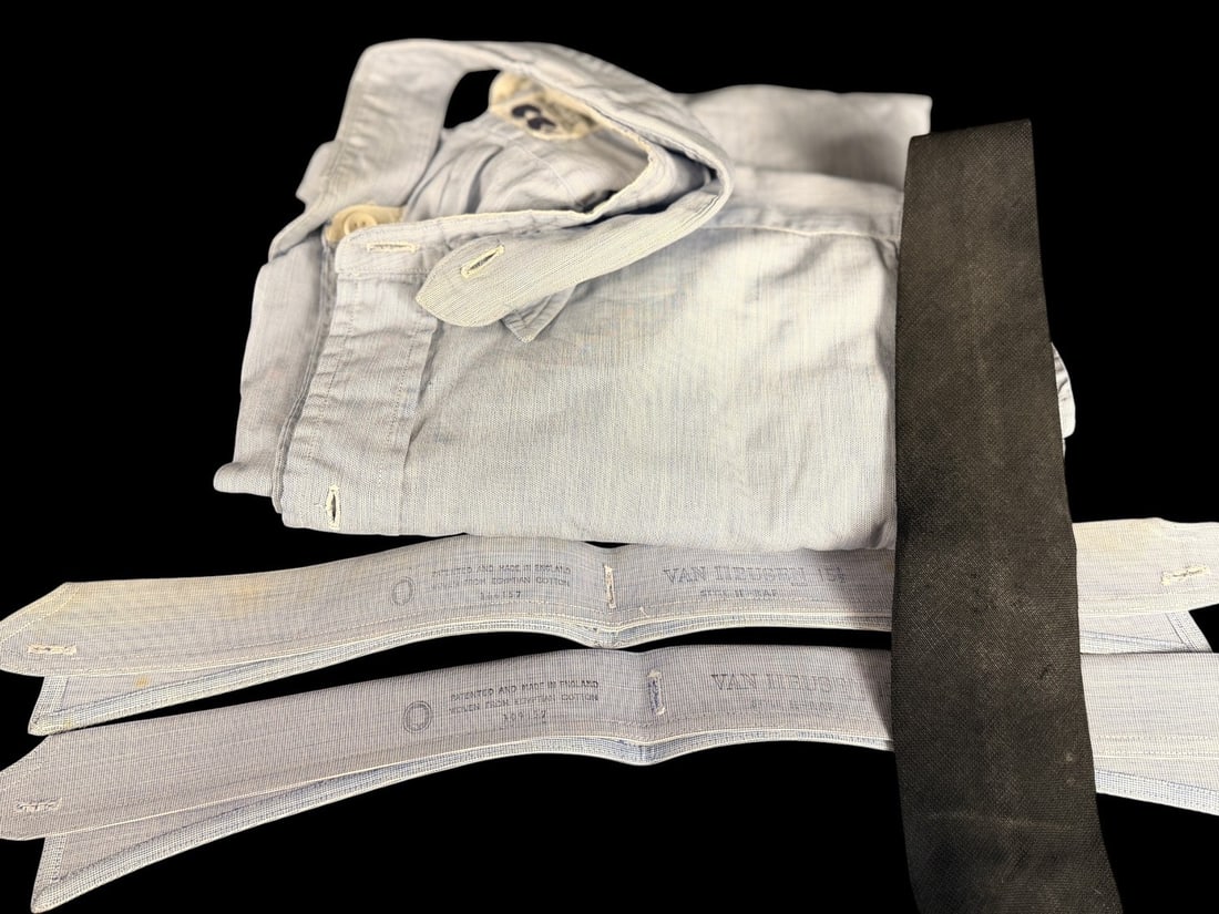 WWII RAF Officers Shirt and Collar with Tie (1 of 2)