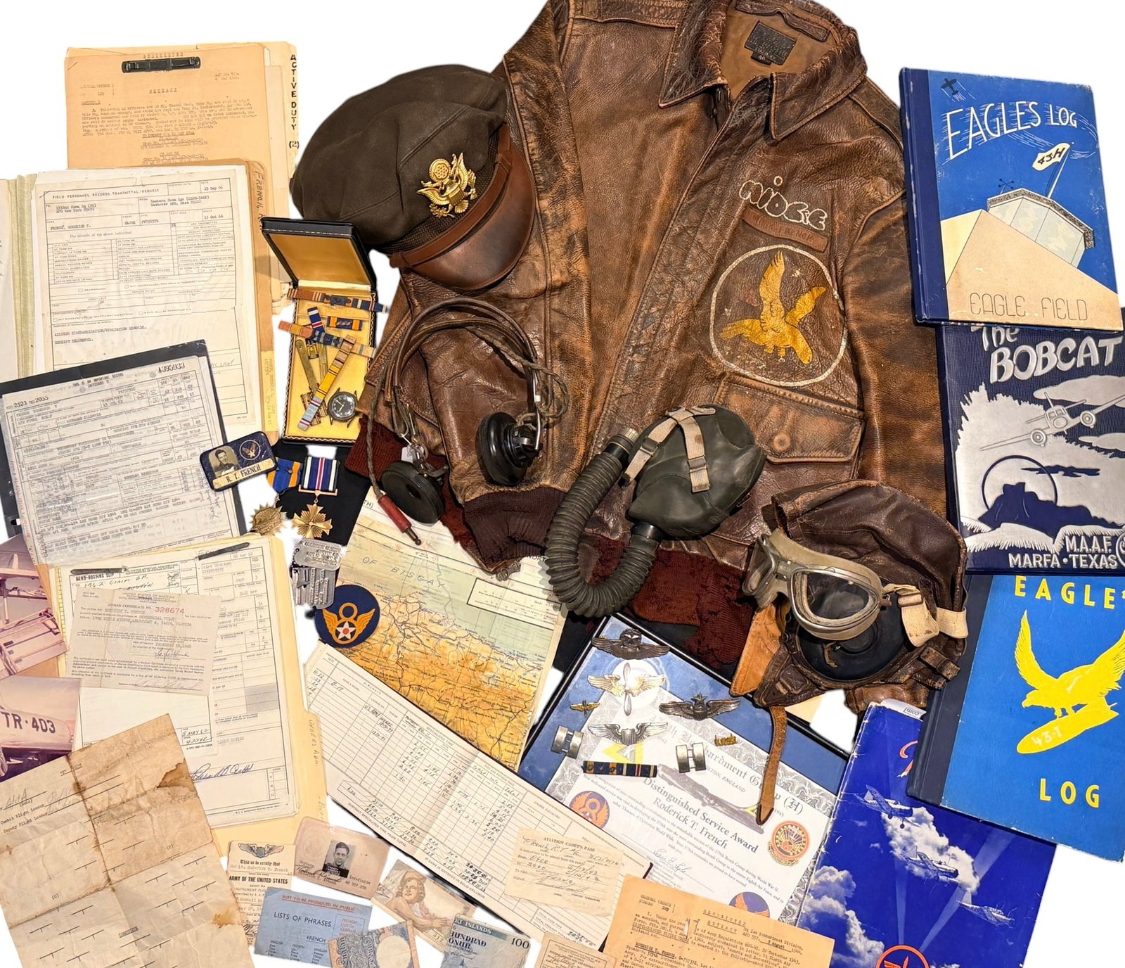 WWII 379th Bomb Group A-2 Career Officer Collection (1 of 19)