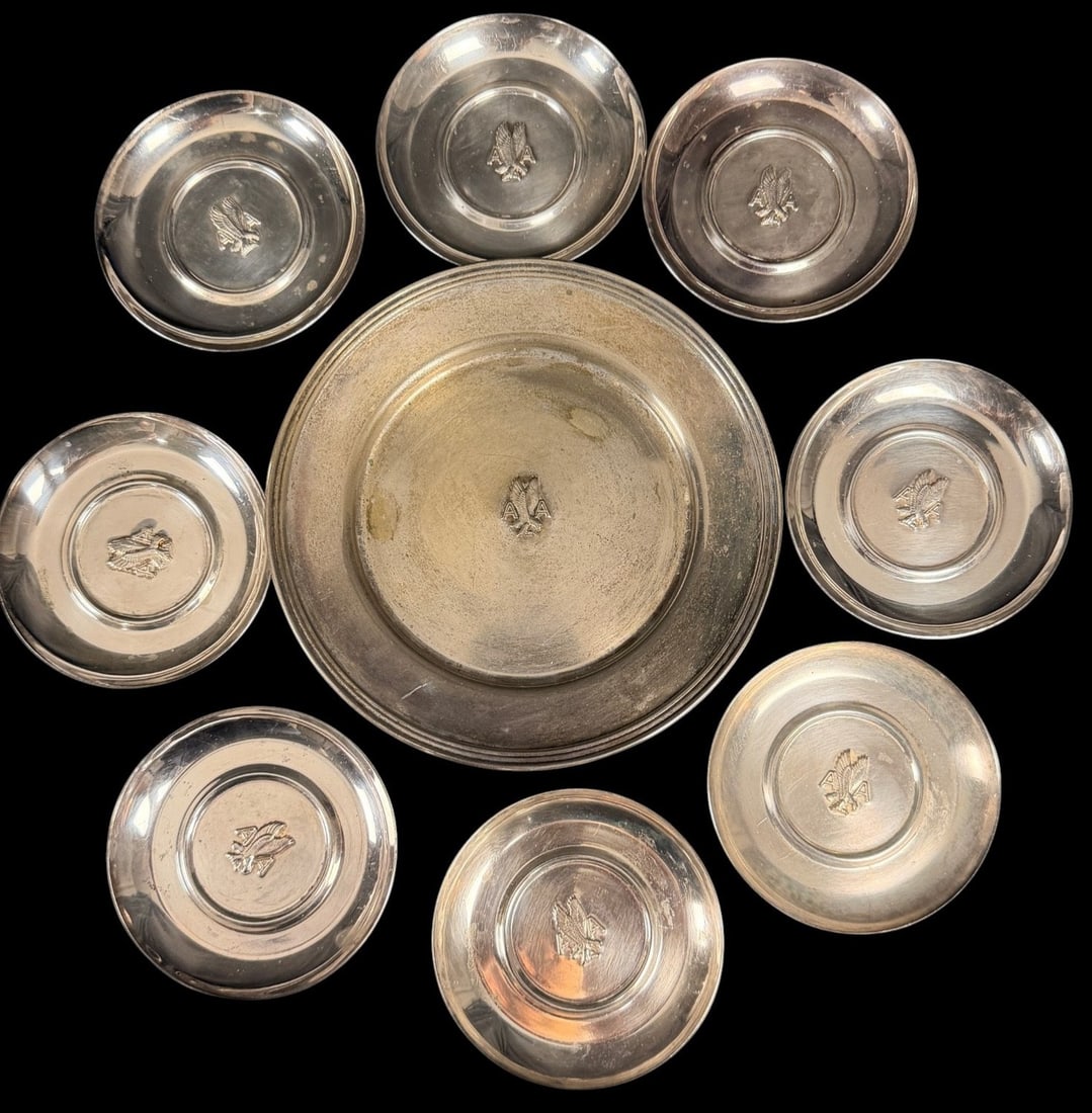 American Airlines 1950s - 1960s Silver Set (1 of 1)