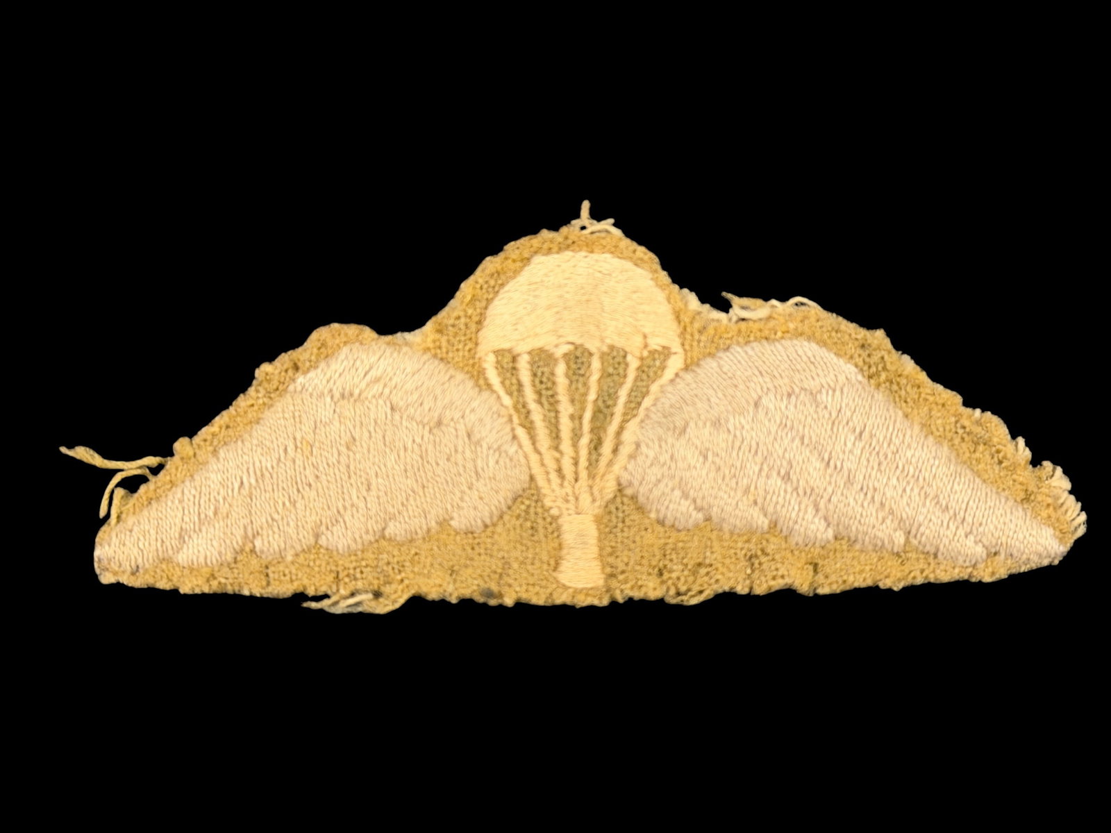 WWII British Paratrooper Wings: Original WWII pattern British Airborne Paratrooper wings