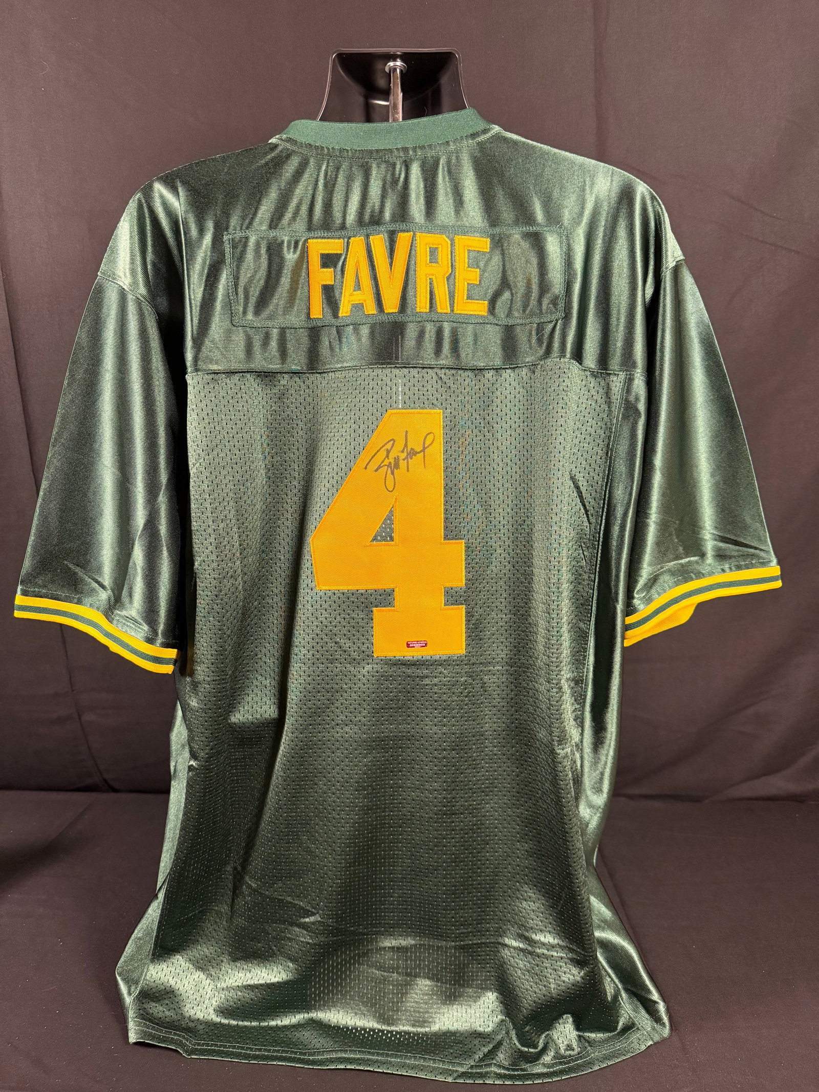Brett Favre Signed Green Bay Jersey (1 of 3)