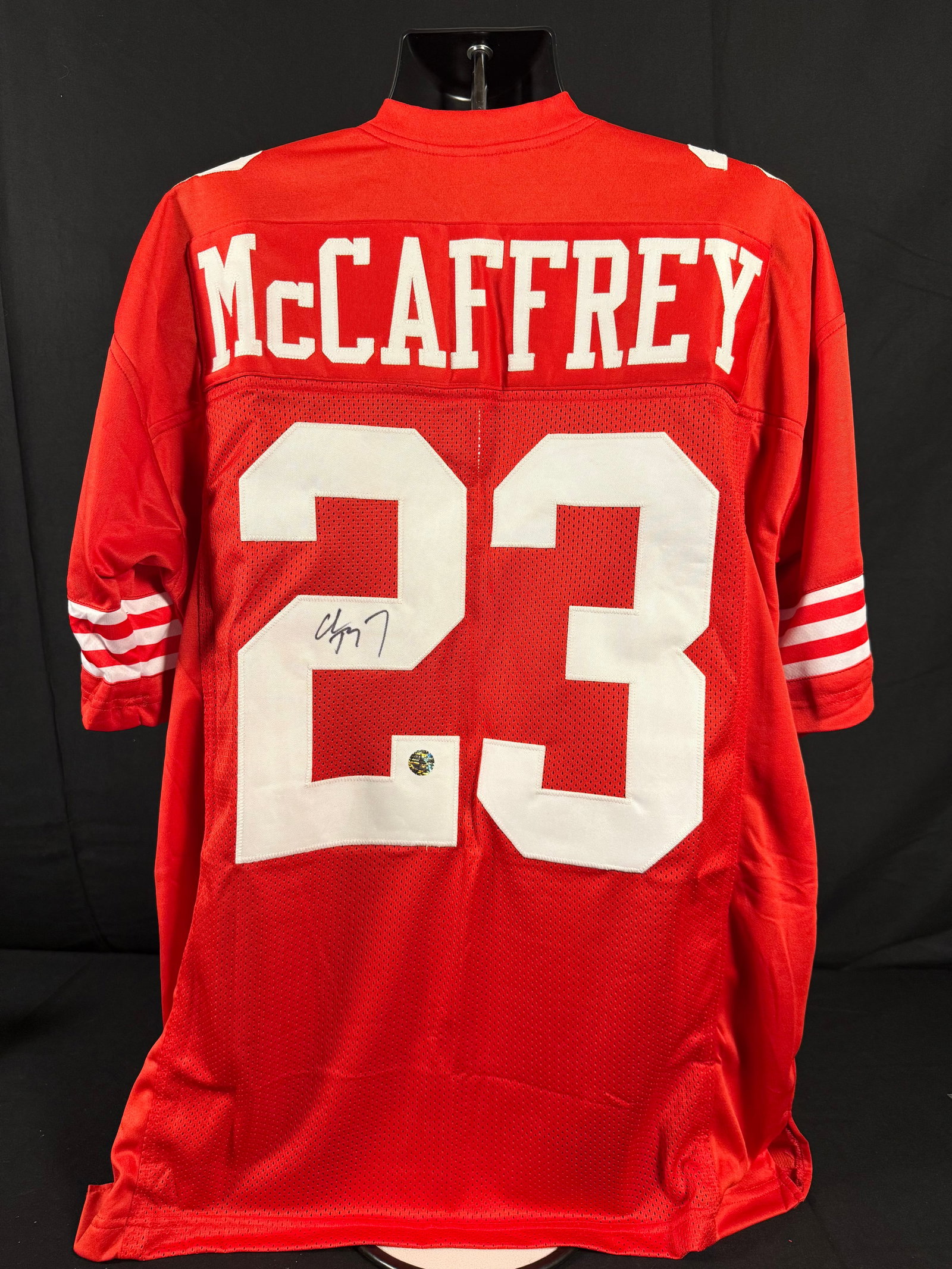 Christian McCaffrey Signed SF 49ers Jersey