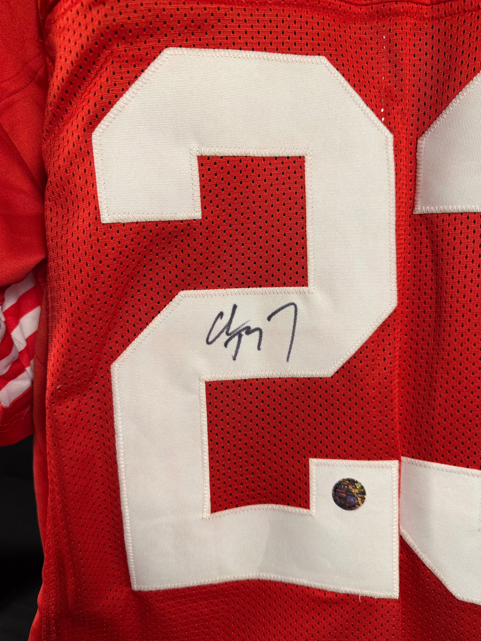 Christian McCaffrey Signed SF 49ers Jersey - 3