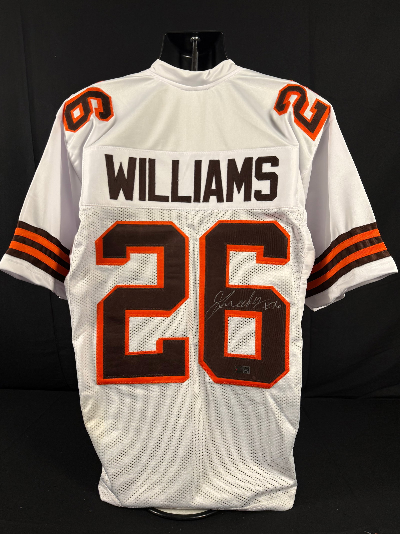 Greedy Williams Signed Cleveland Browns Jersey (1 of 3)