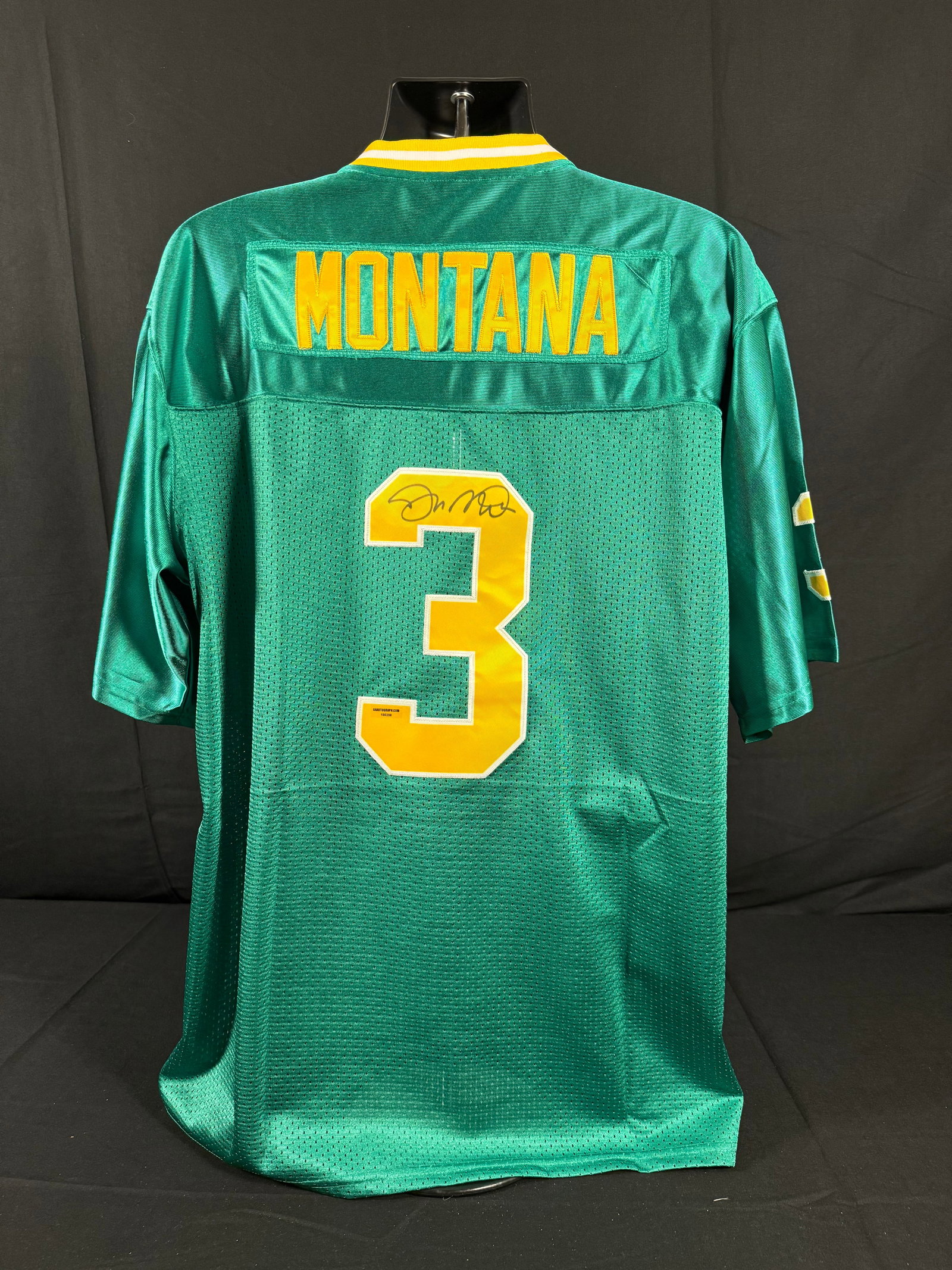 Joe Montana Signed Notre Dame Jersey (1 of 3)