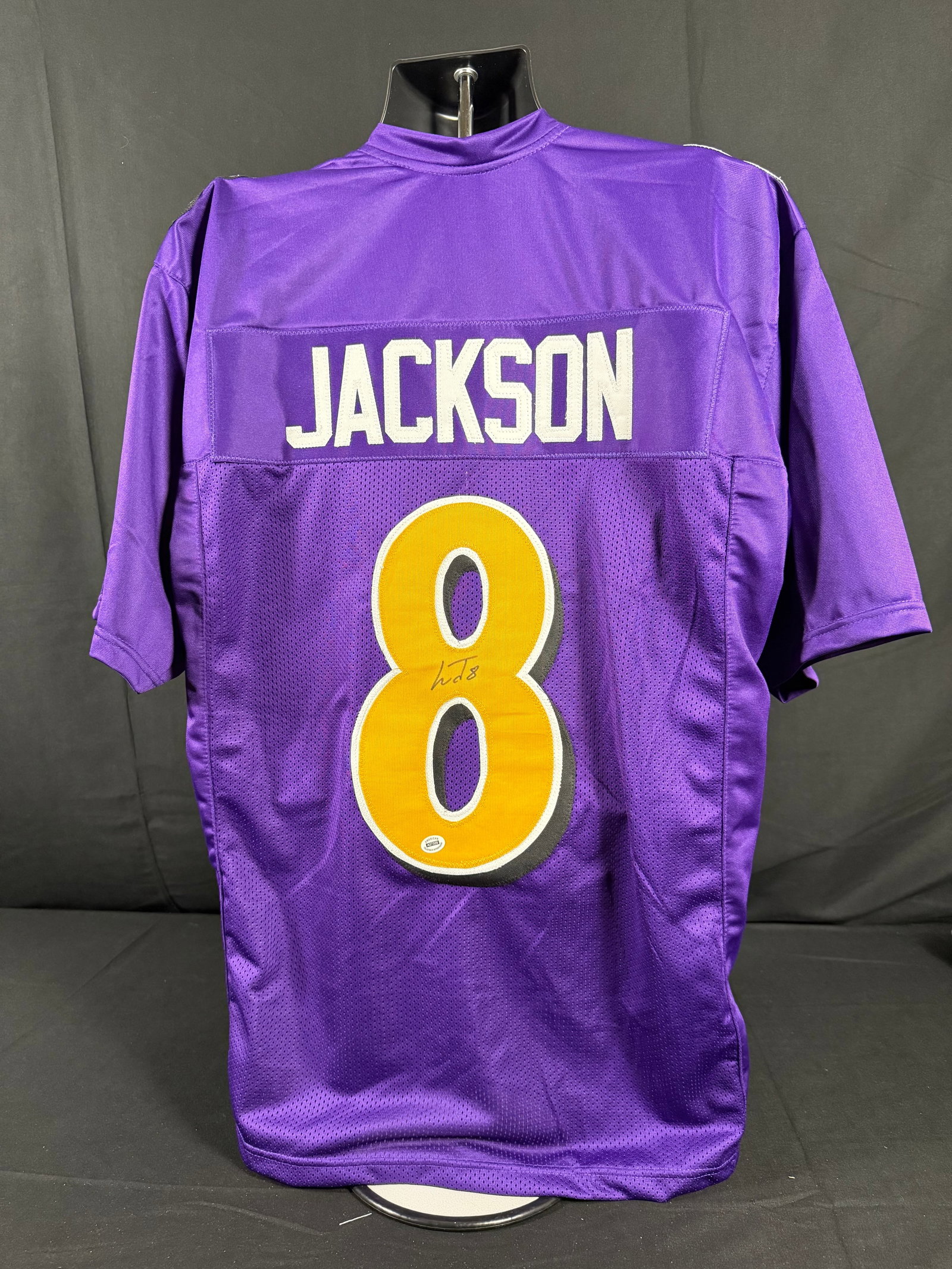 Lemar Jackson Signed Baltimore Ravens Jersey (1 of 3)