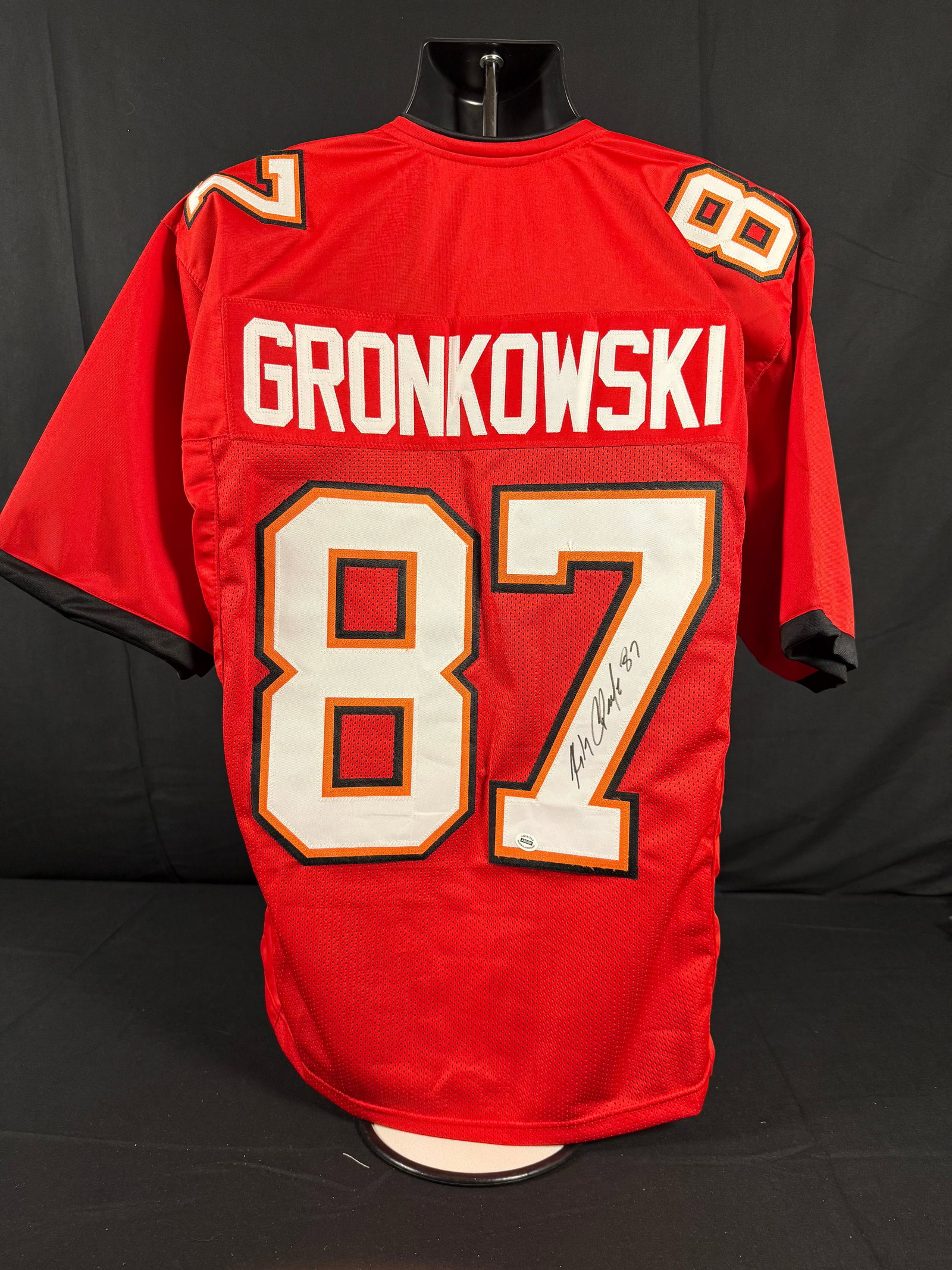 Rob Gronkowski Signed Tampa Bay Bucaneers Jersey (1 of 3)