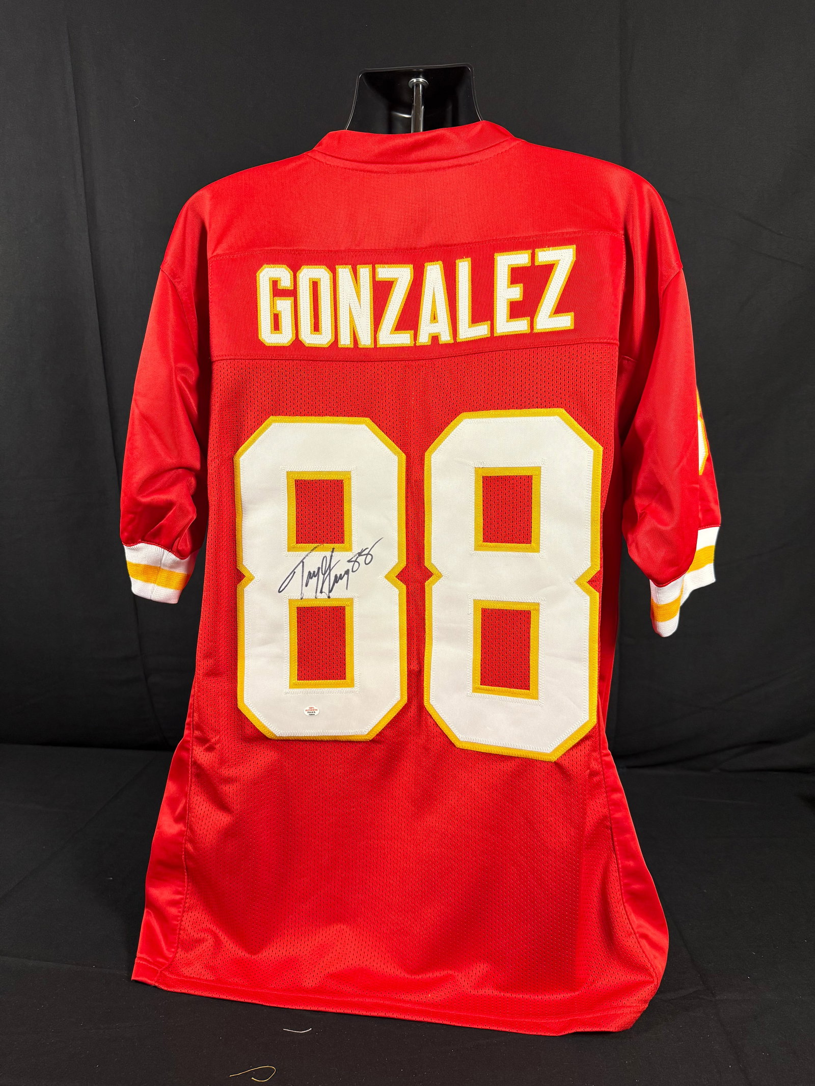 Tony Gonzalez Signed Kansas City Chiefs Jersey (1 of 3)