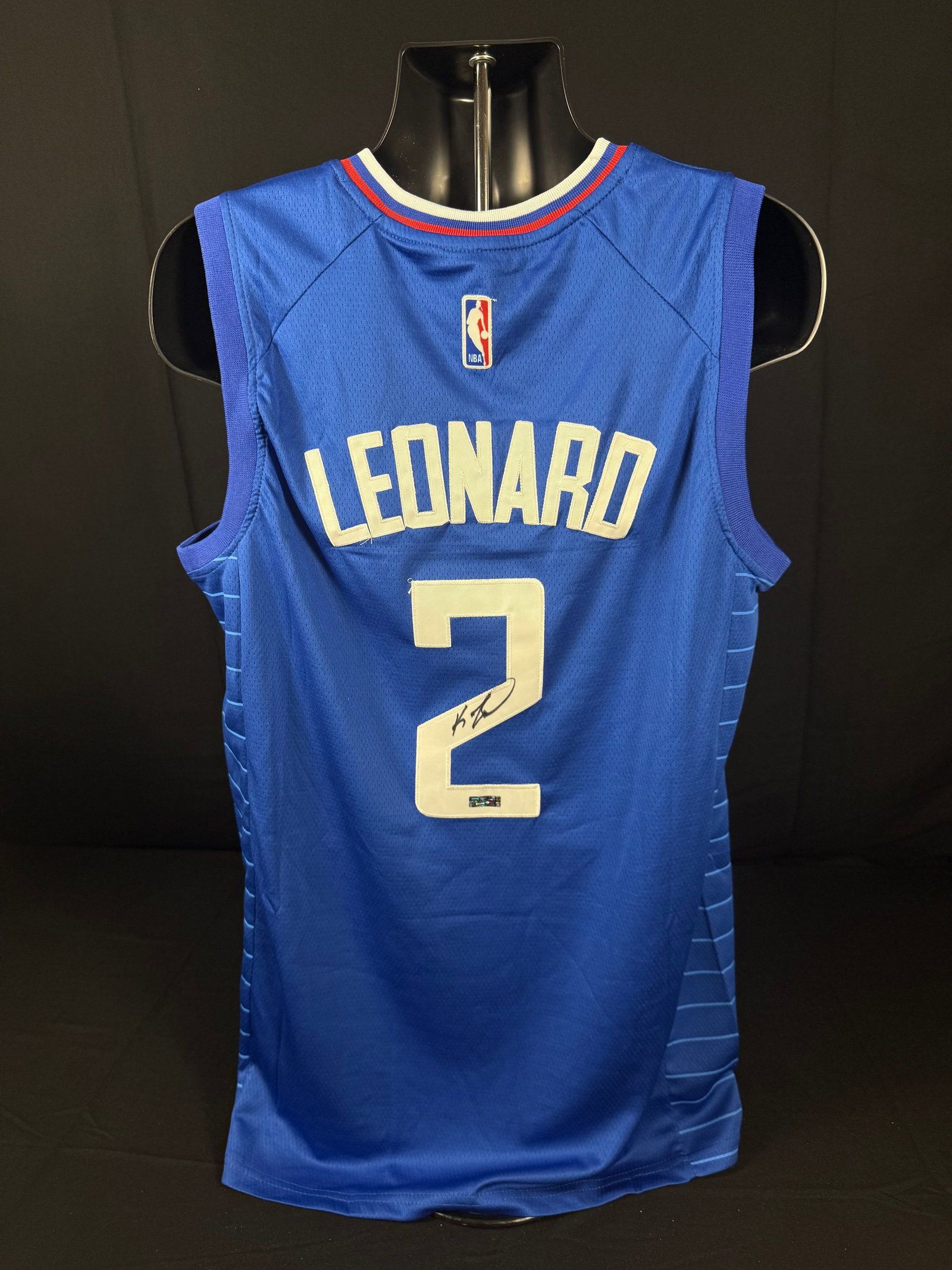 Kahwi Leonard Signed Los Angeles Clippers NBA Authentics Jersey (1 of 3)