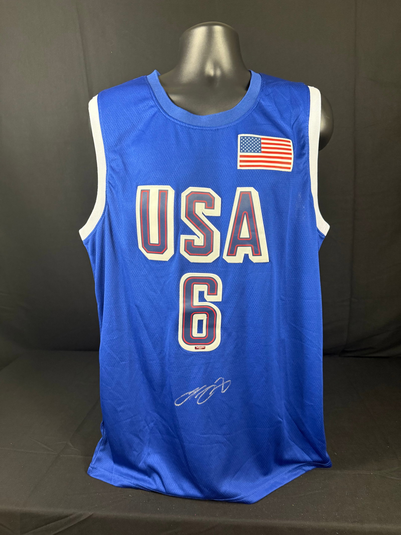 LeBron James Signed Team USA Jersey (1 of 3)