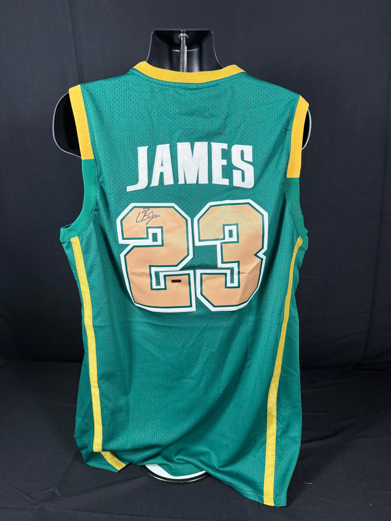 LeBron James Signed St. Vincent-St. Mary High School Jersey (1 of 3)