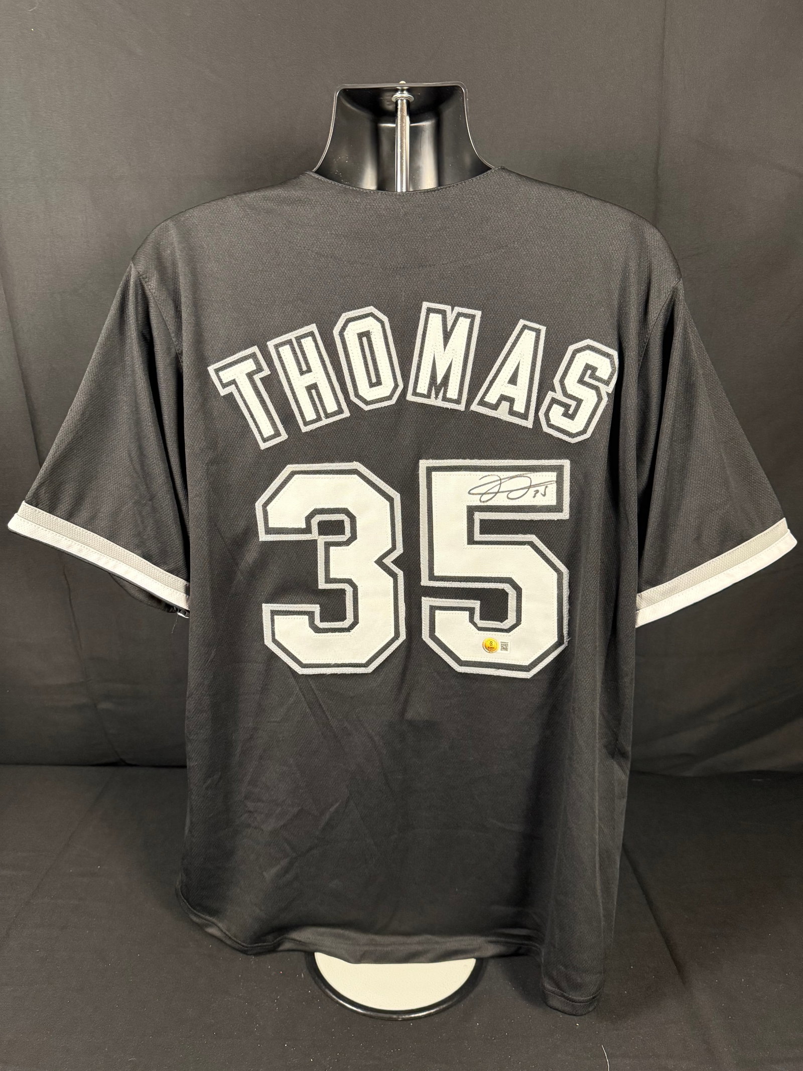 Frank Thomas Signed Chicago White Sox Jersey (1 of 3)