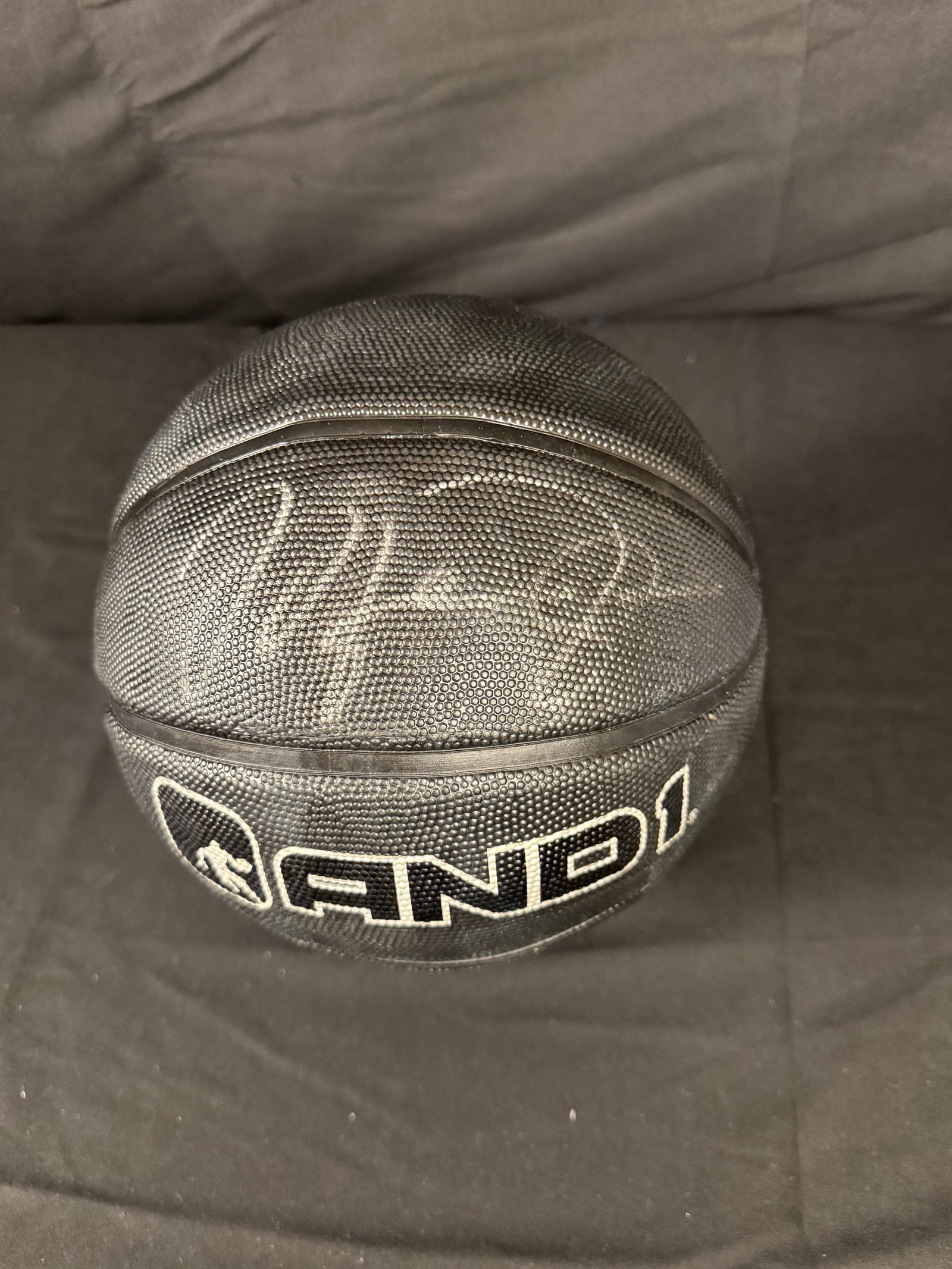 Michael Jordan Signed Basketball: Michael Jordan signed AND1 basketball with COA