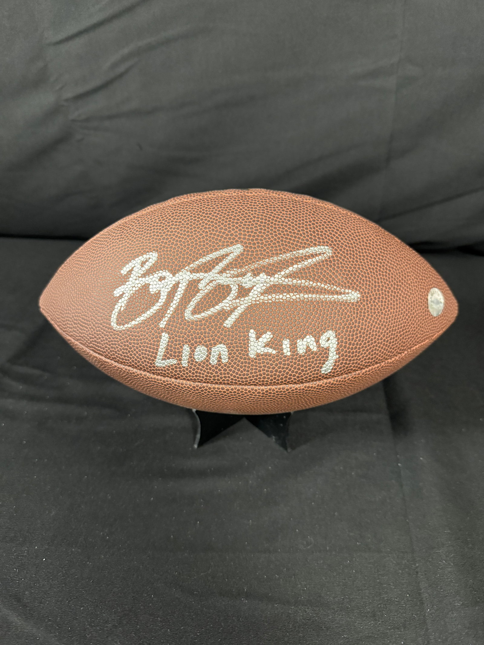 Barry Sanders Signed Football (1 of 1)