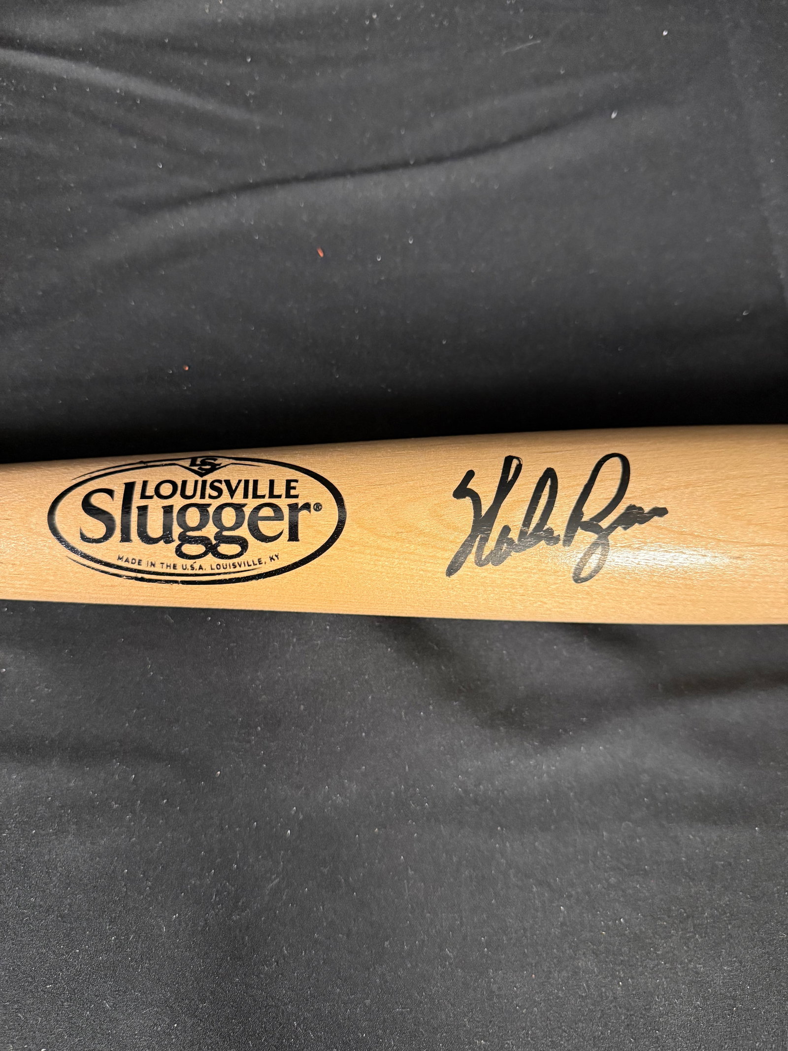 Nolan Ryan Signed Baseball Bat (1 of 2)