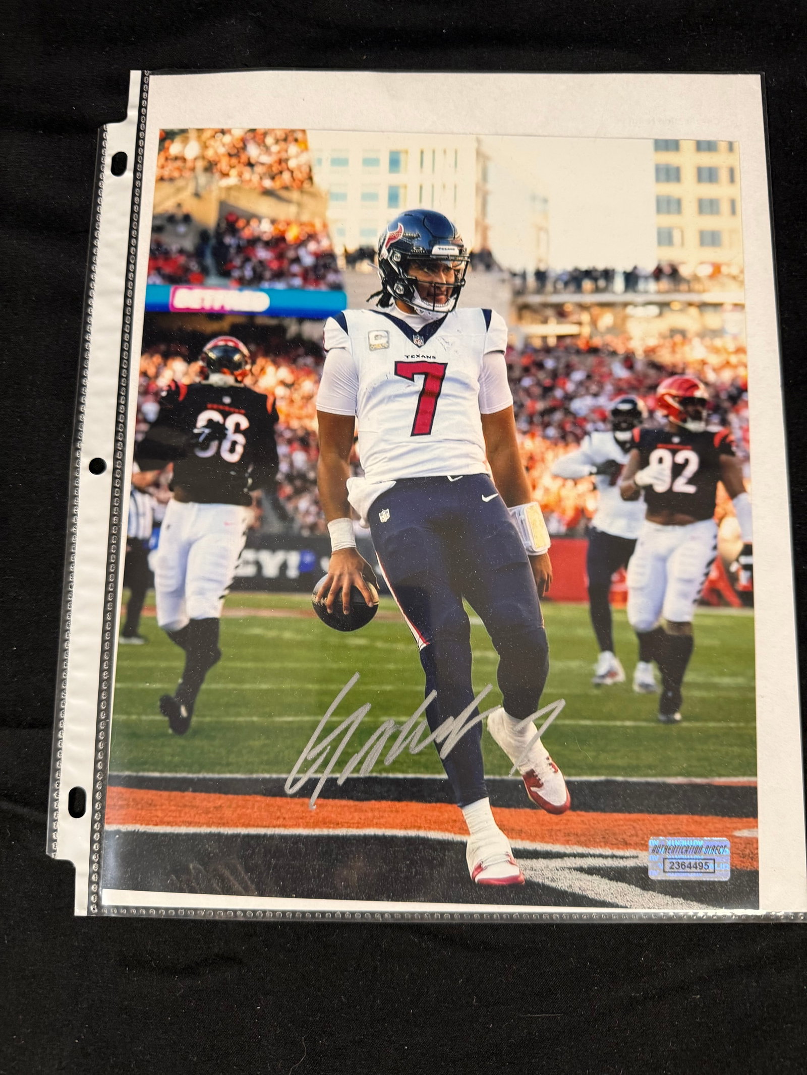 CJ Stroud Signed Photograph (1 of 1)