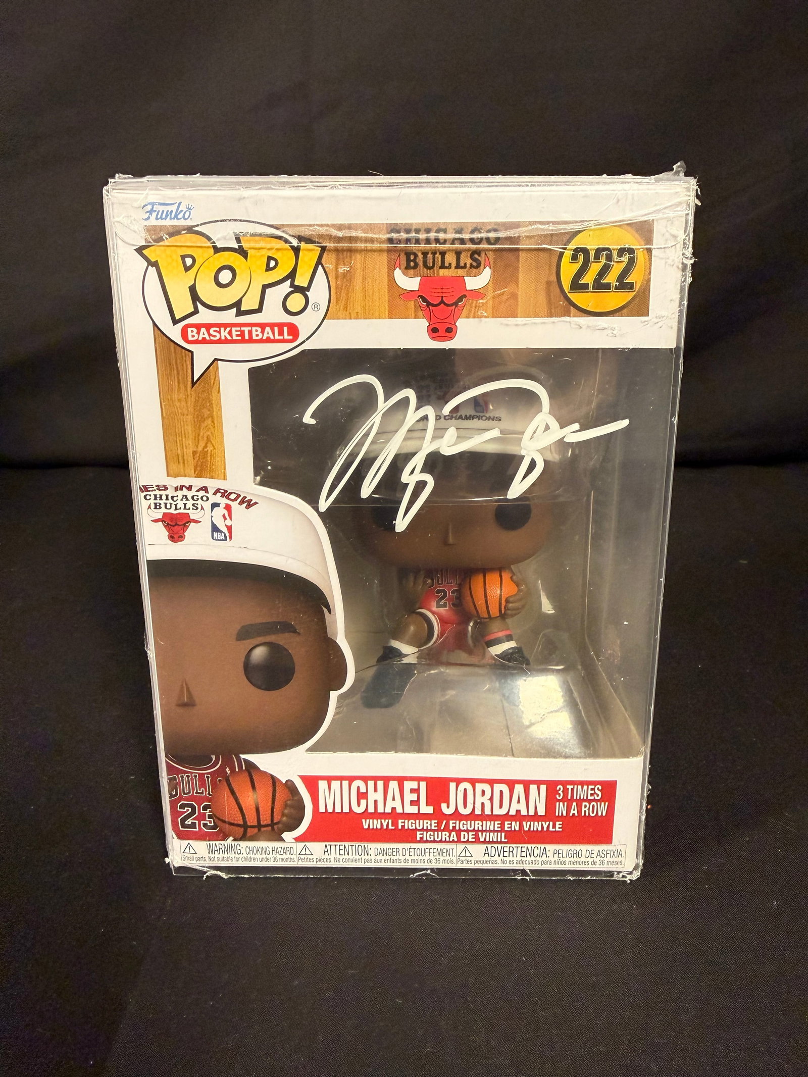 Michael Jordan Signed Funko Pop (1 of 1)