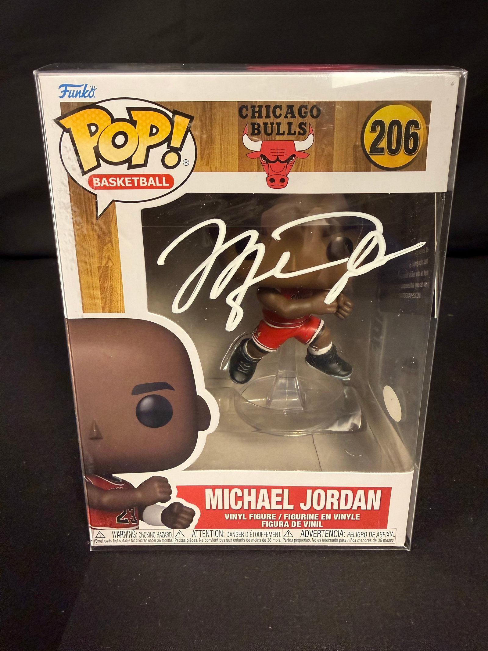 Michael Jordan Signed Funko Pop (1 of 1)