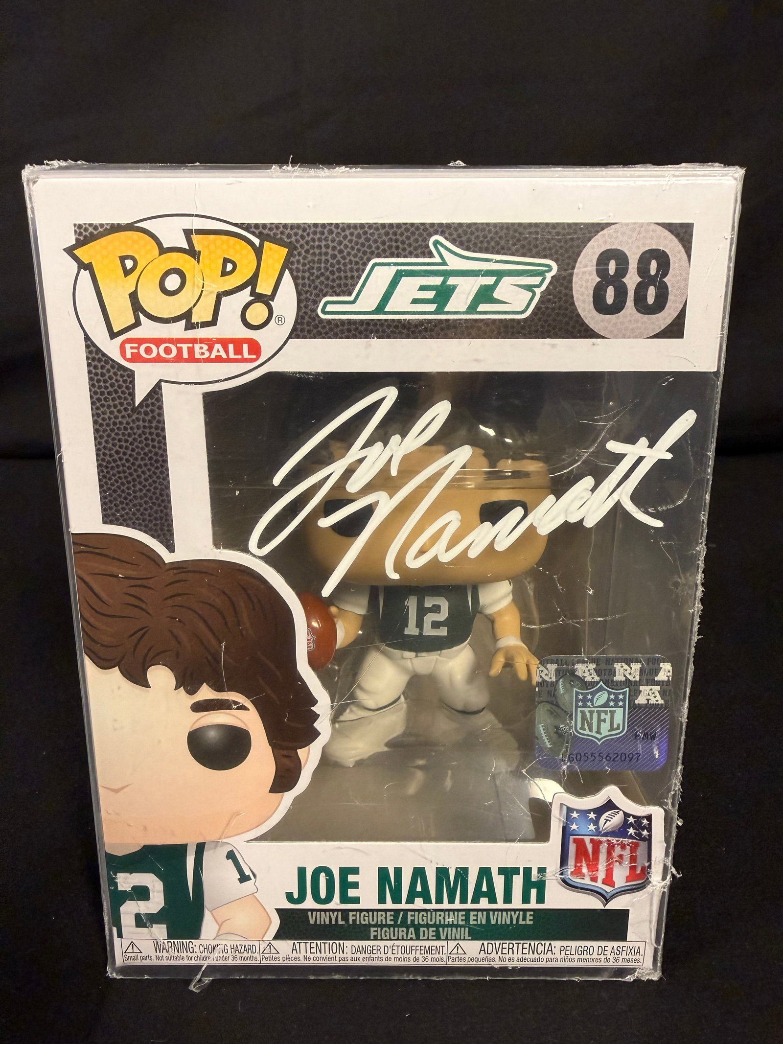 Joe Namath Signed Funko Pop (1 of 1)