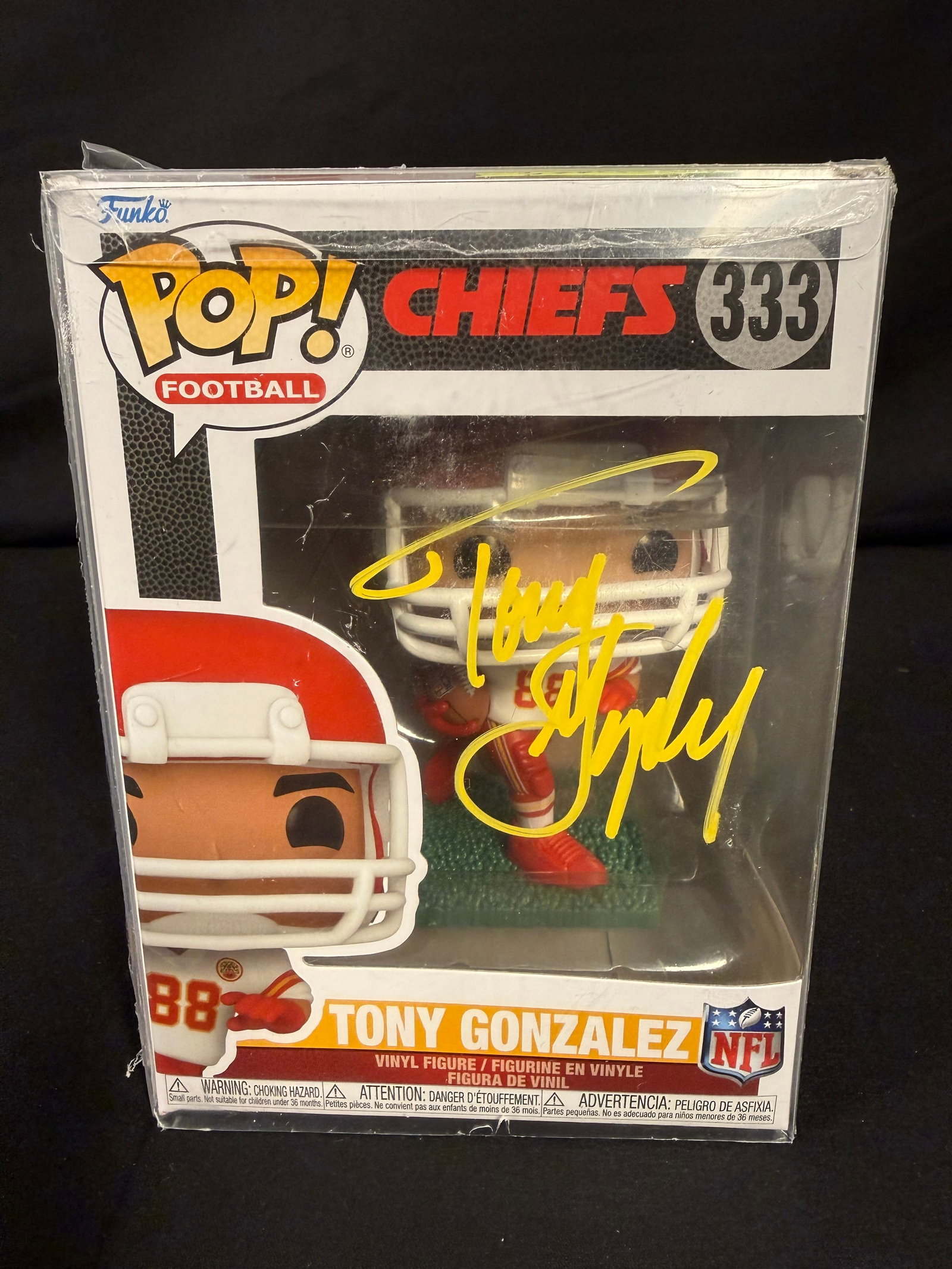 Tony Gonzalez Signed Funko Pop (1 of 1)