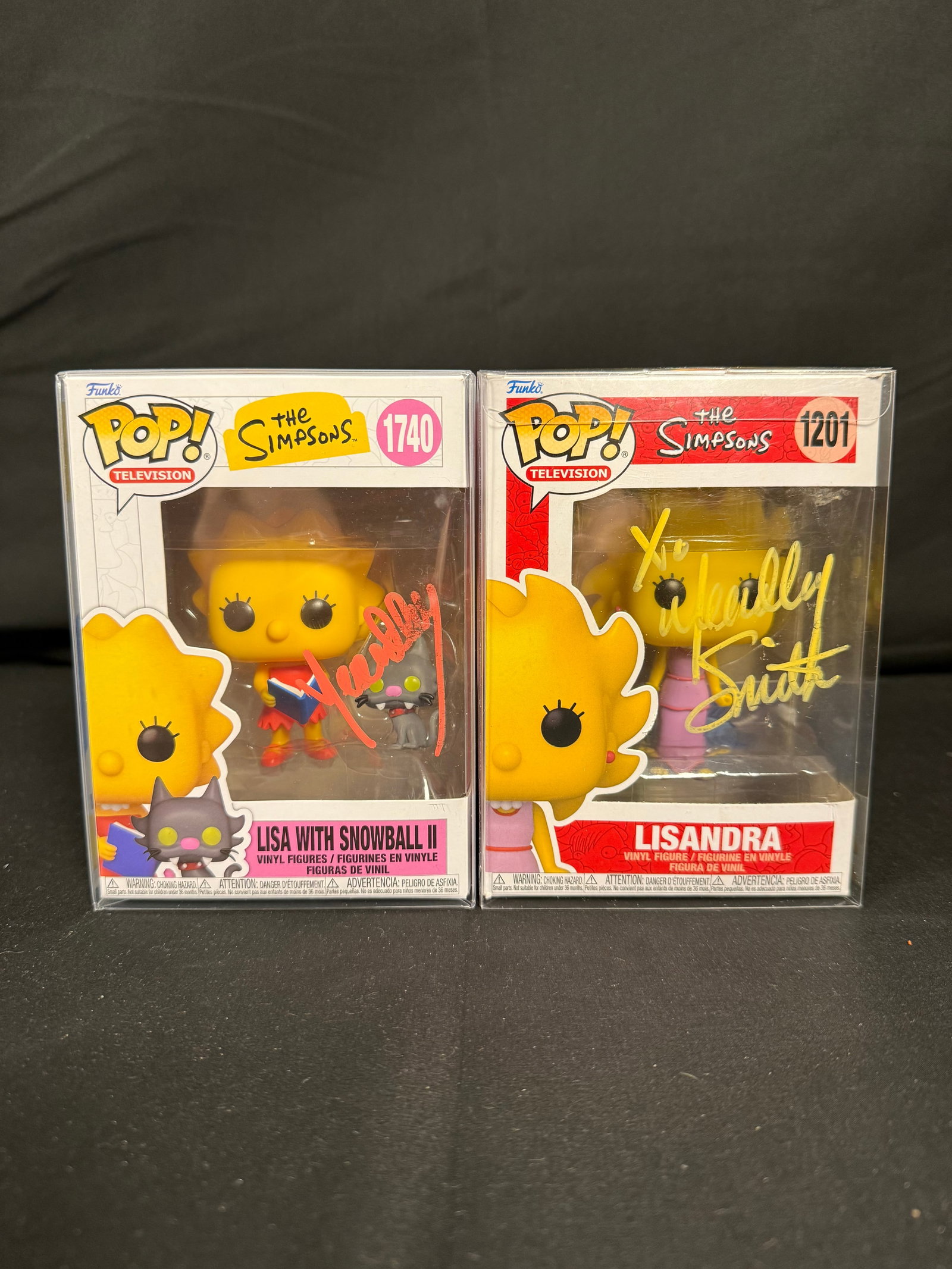 Lisandra and Lisa with Snowball Signed Funko Pop Bundle (1 of 3)