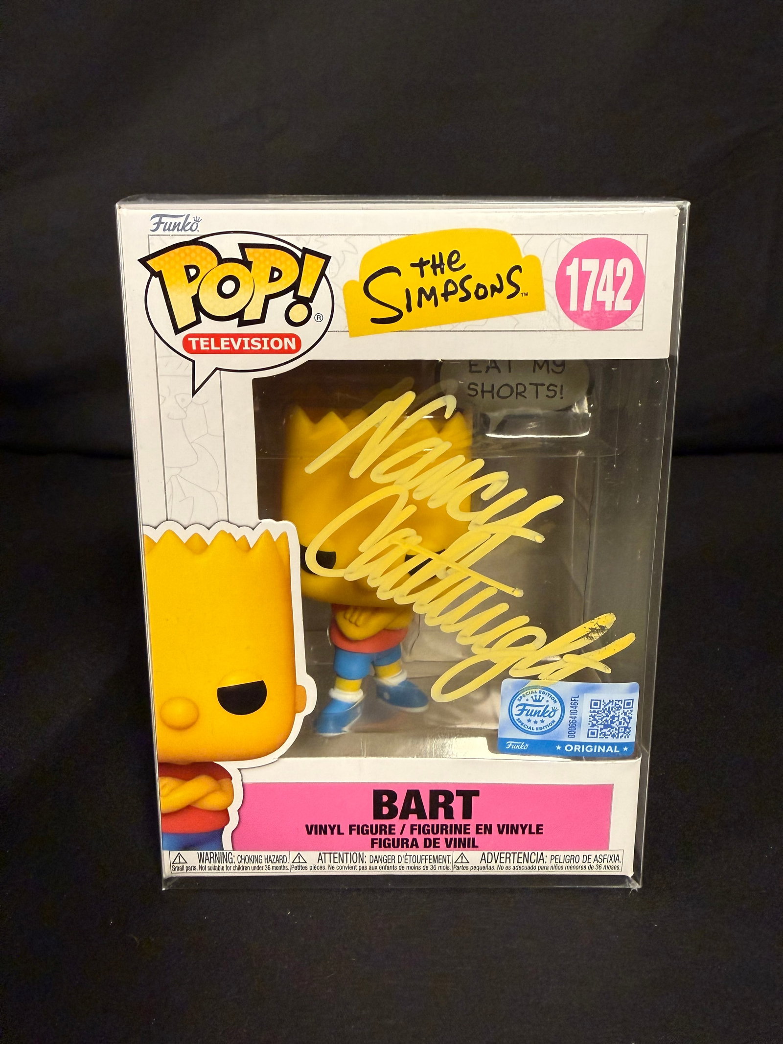Bart Signed Funko Pop (1 of 1)