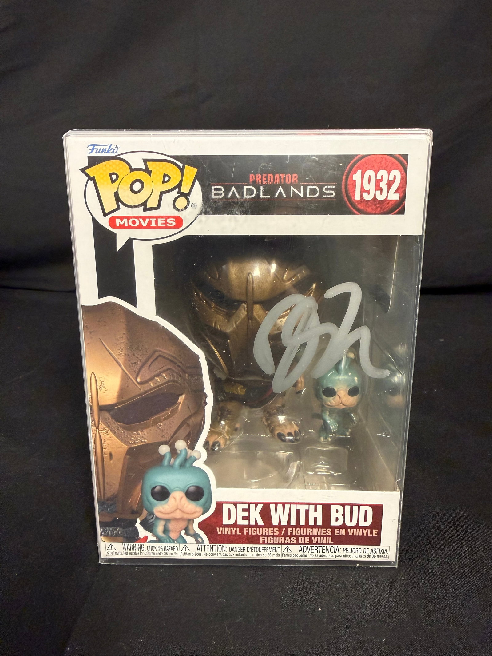 Dek with Bud Signed Funko Pop: Dimitrius Schuster signed Dek with Bud Badlands Funko Pop #1932 with COA