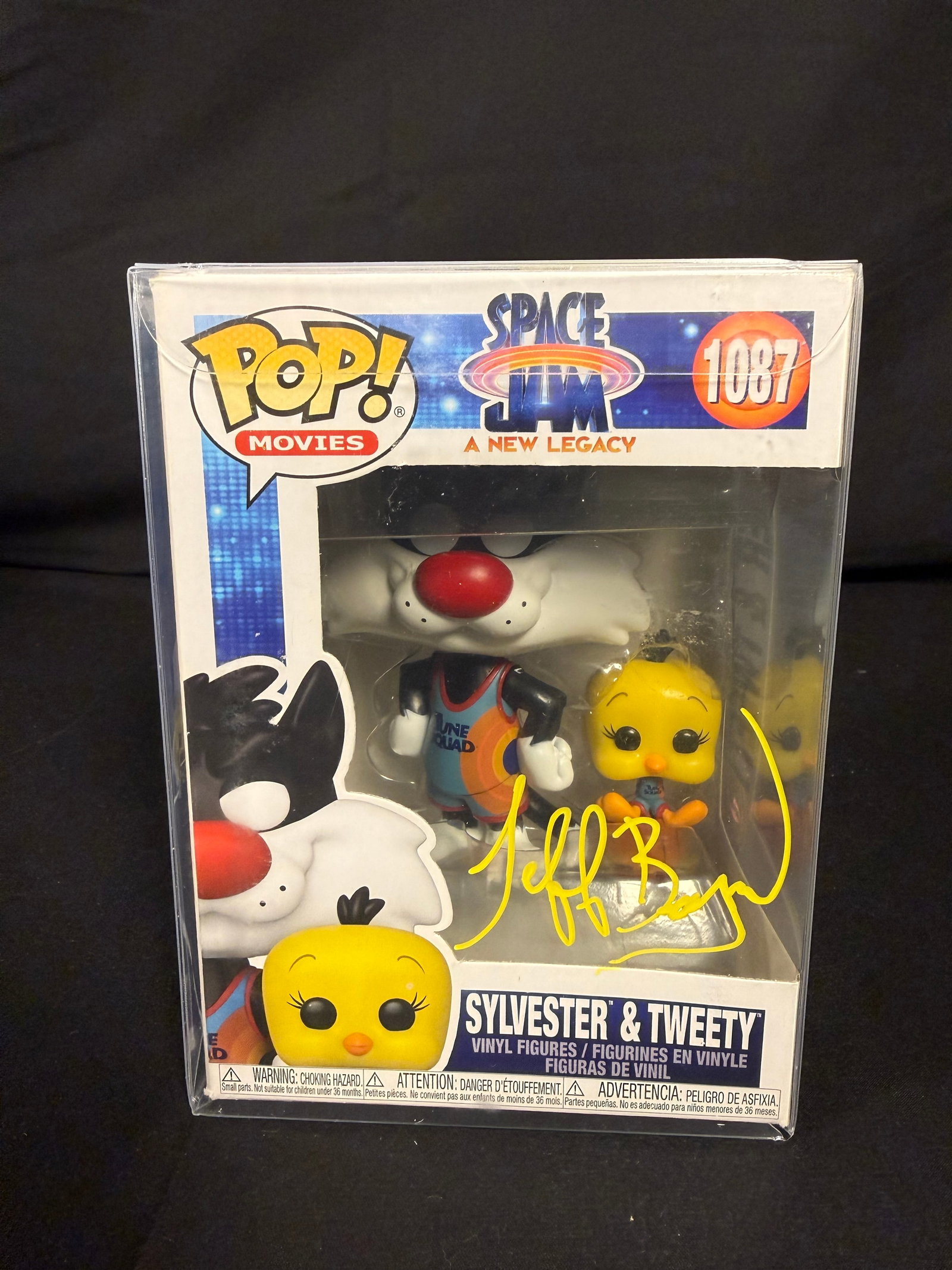 Sylvester & Tweety Signed Funko Pop (1 of 1)