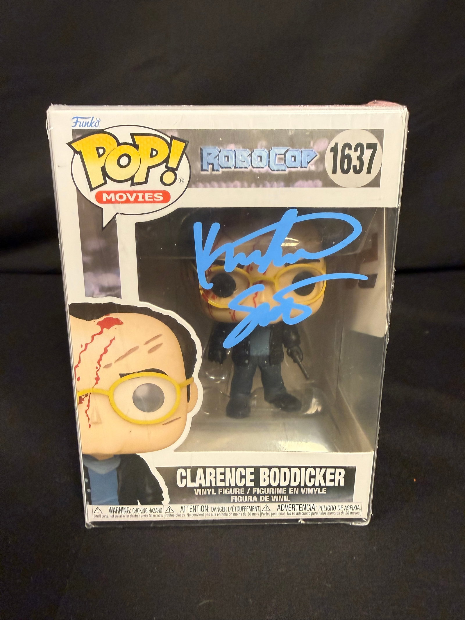 Clarence Boddicker Signed Funko Pop (1 of 1)