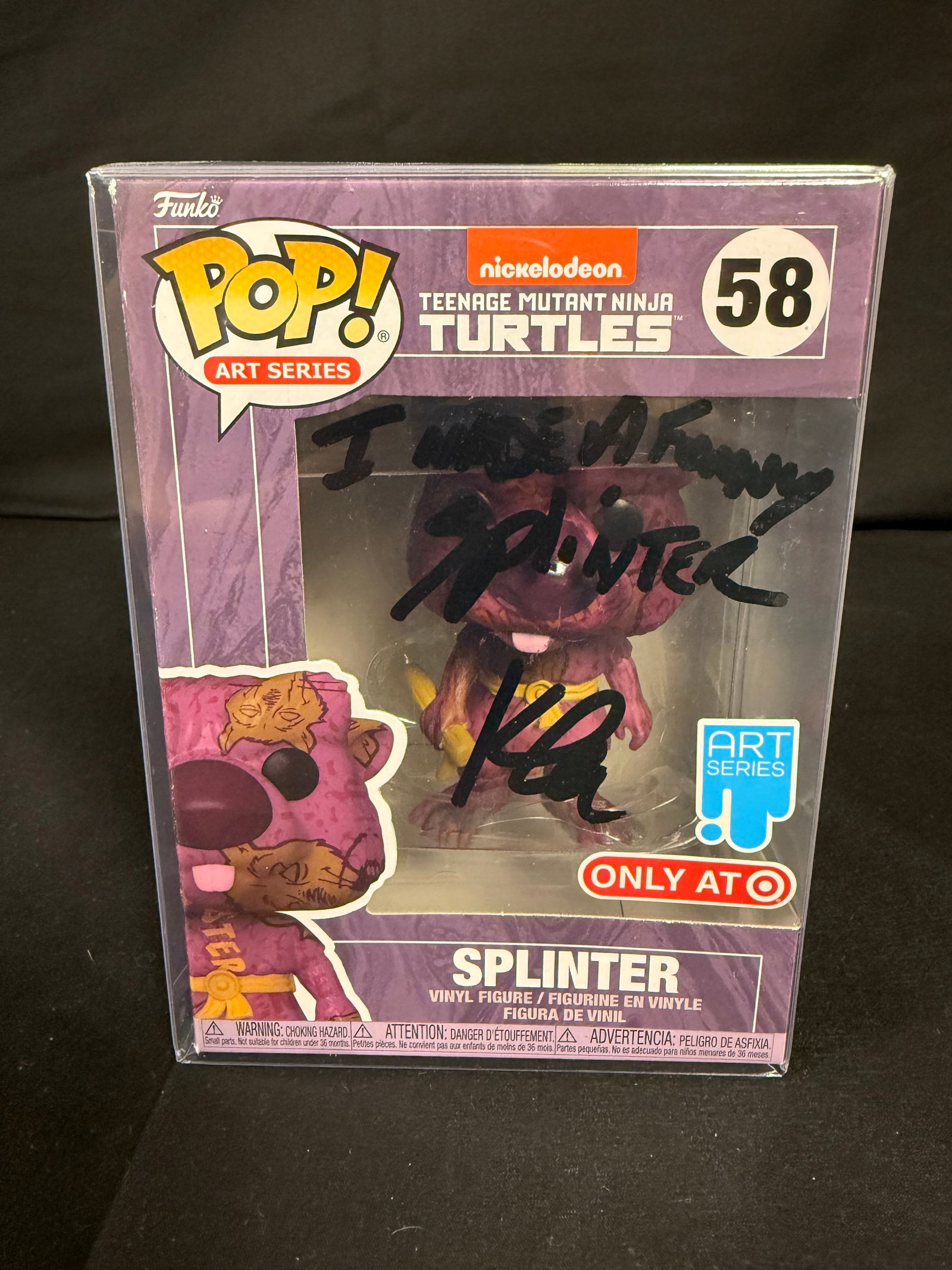 Splinter Signed Funko Pop (1 of 1)