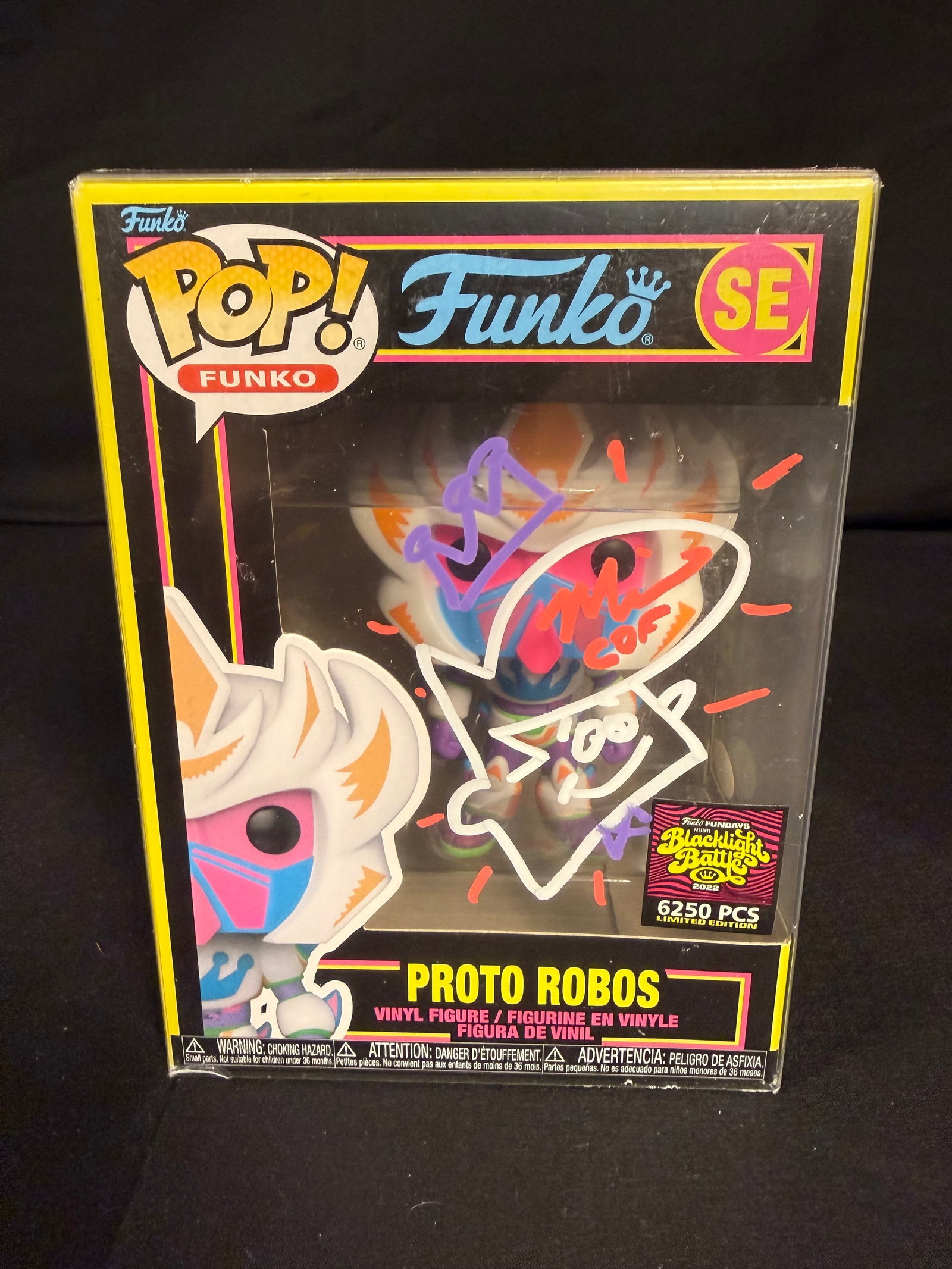 Proto Robos Signed Funko Pop (1 of 1)