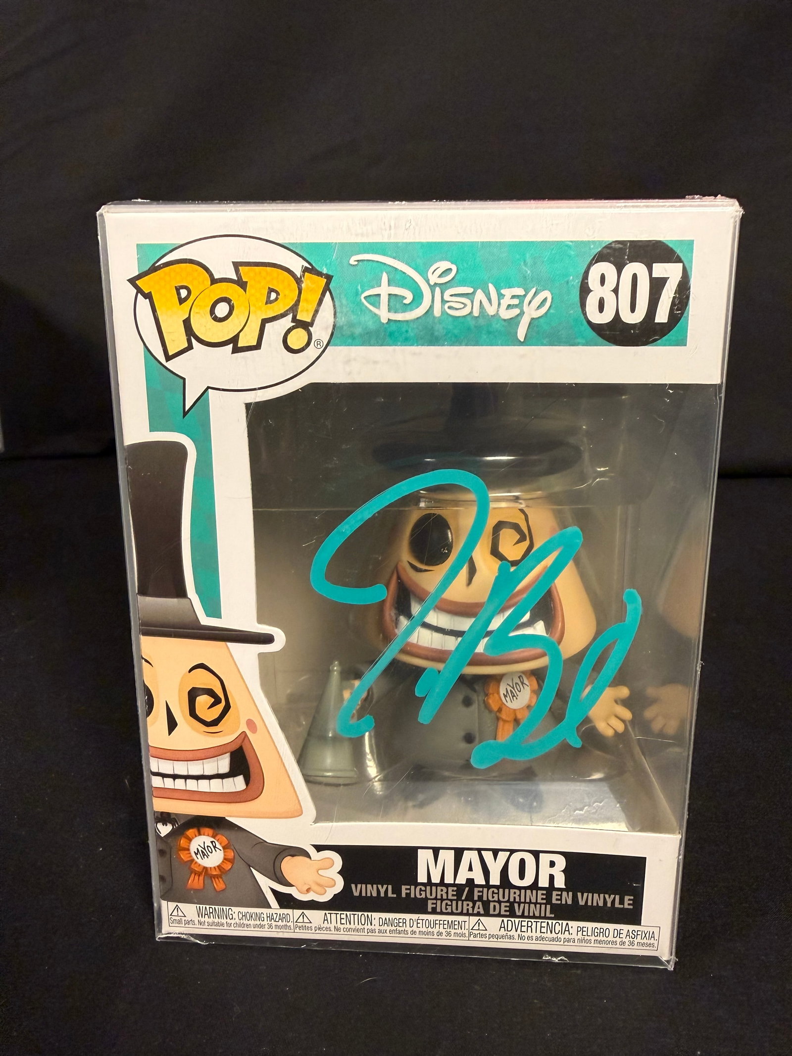 Mayor Signed Funko Pop (1 of 1)