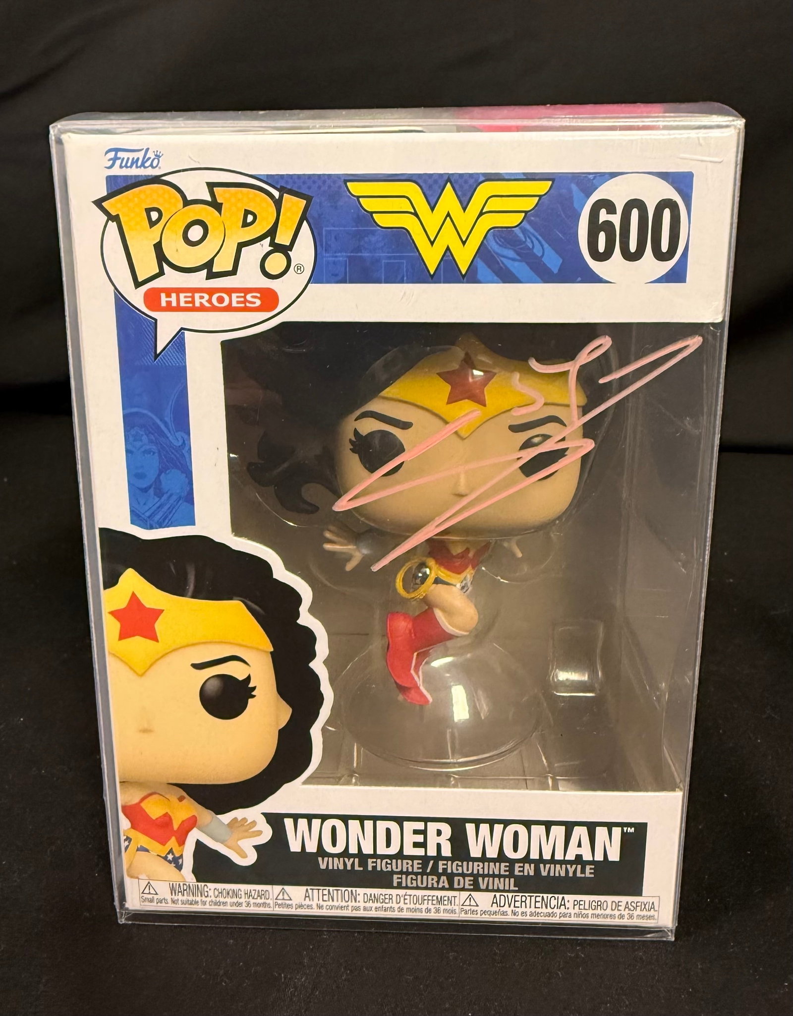 Wonder Woman Signed Funko Pop (1 of 1)