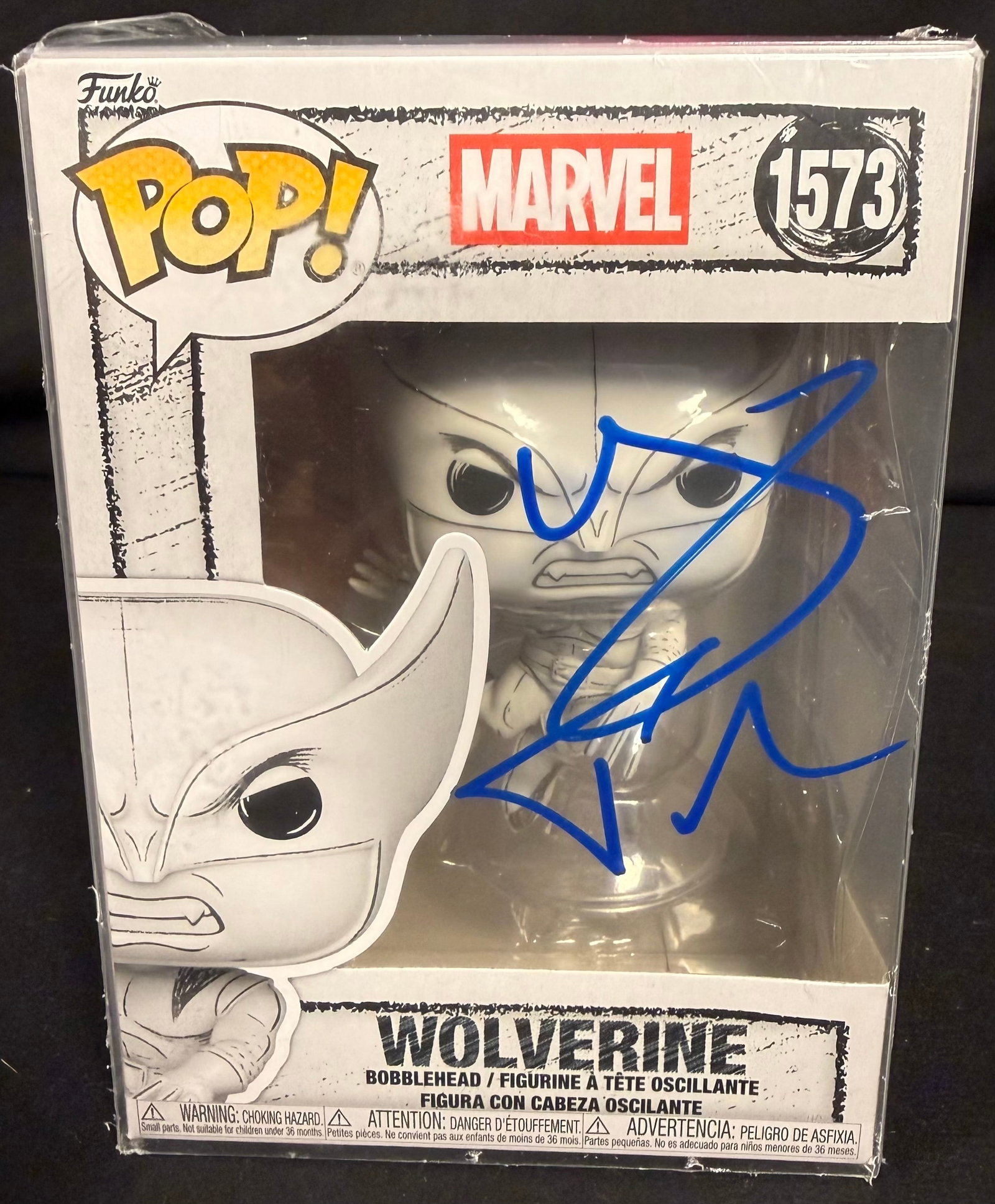 Wolverine Signed Funko Pop (1 of 1)