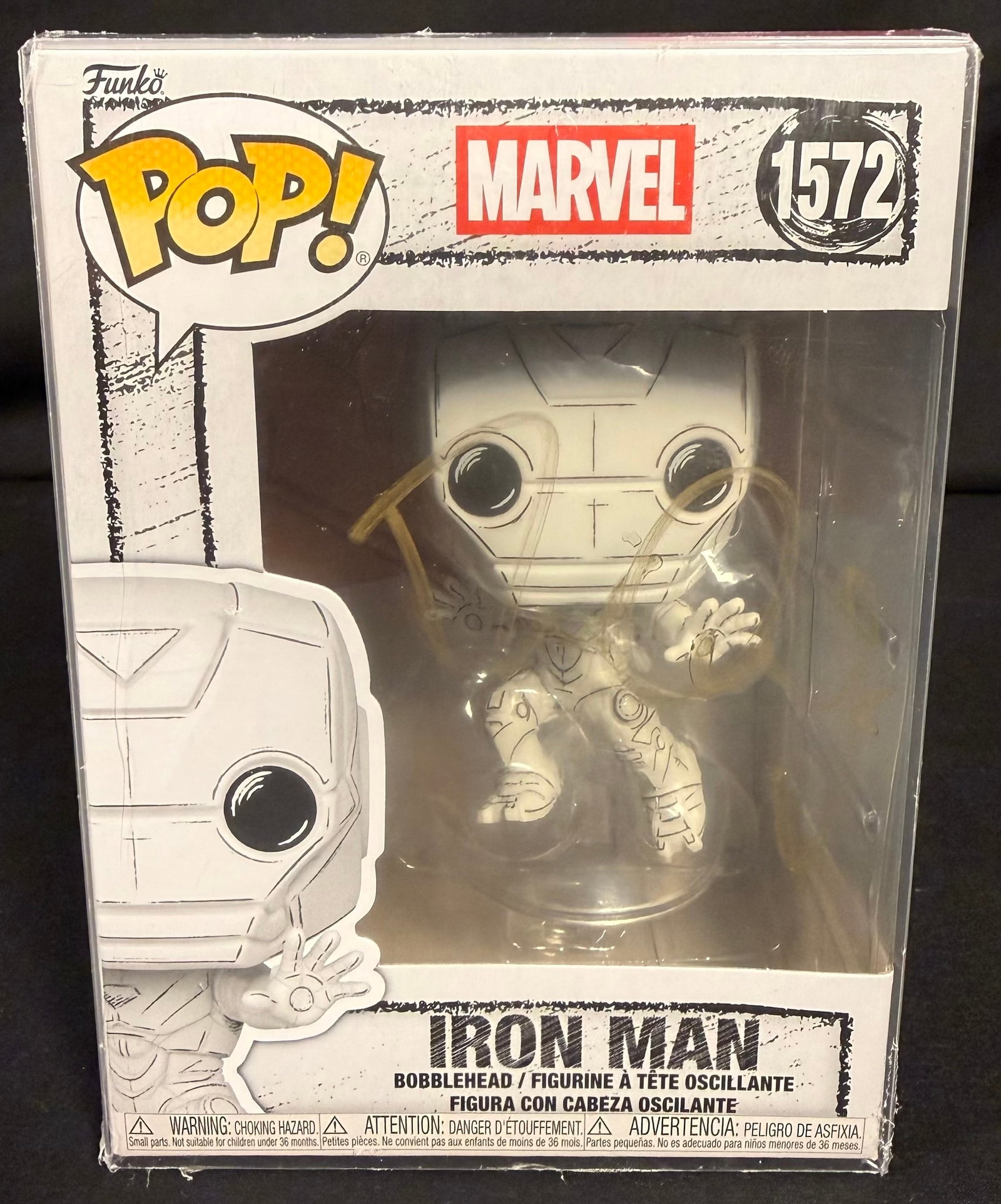 Iron Man Signed Funko Pop (1 of 1)