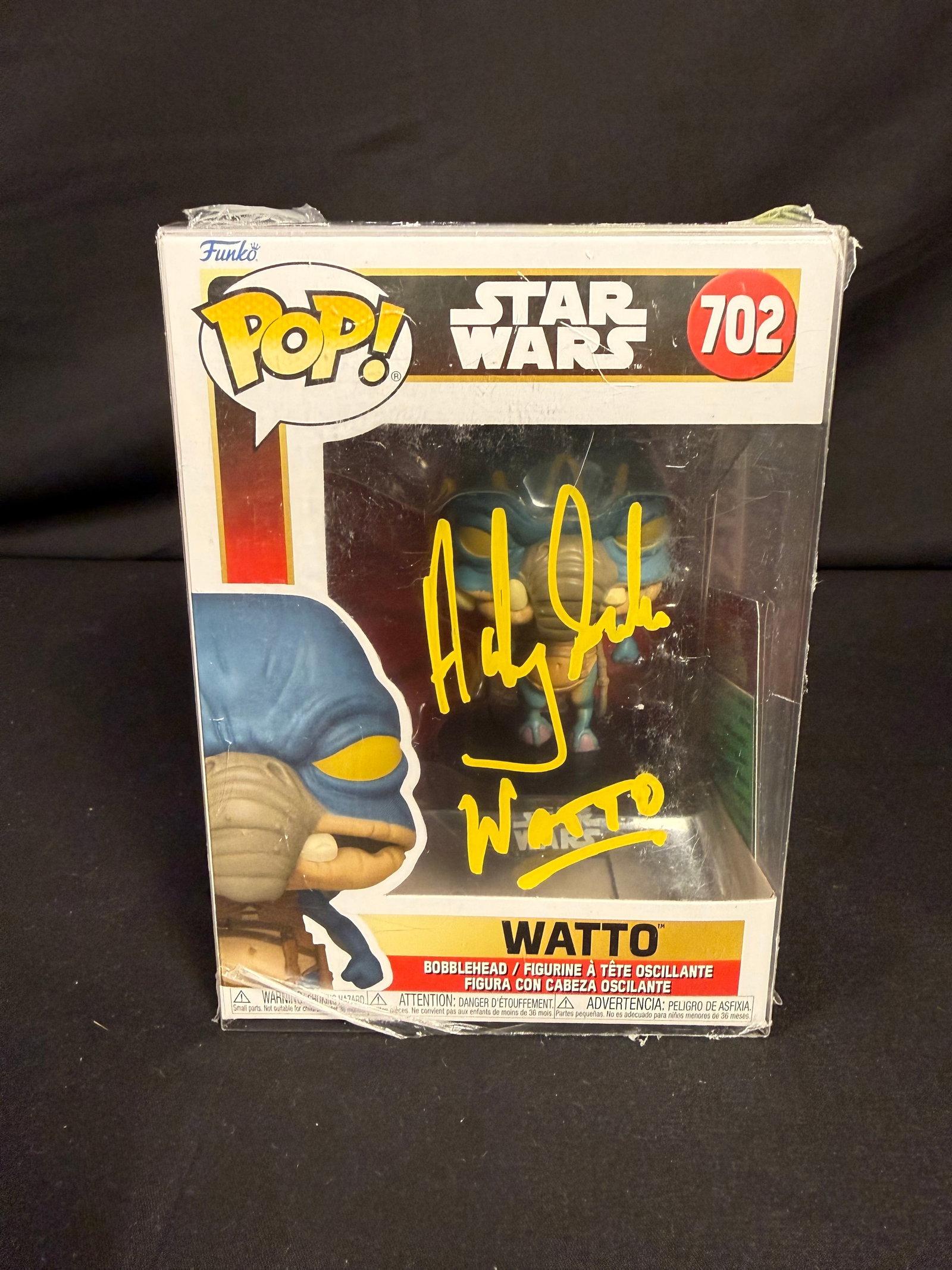 Watto Signed Funko Pop (1 of 1)