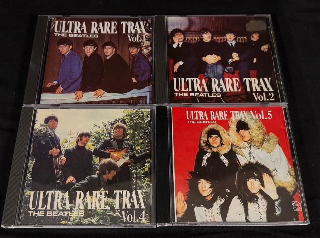 The Beatles - Ultra Rare Trax Collection (Volumes 1, 2, 4 & 5) - 4 CD Set (Swingin' Pig Records) (1 of 4)