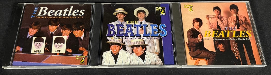 The Beatles - Studio 2 Sessions at Abbey Road: Three-disc Yellow Dog Records releases are a dedicated trilogy focused on Abbey Road Studio recordings.