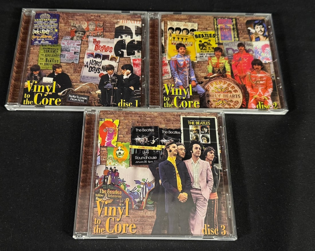 The Beatles - "Vinyl To The Core" (3-CD Promotional Collection) (1 of 4)