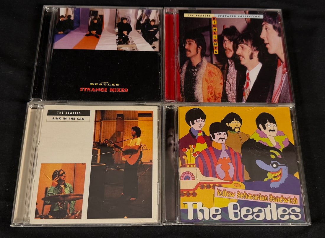 The Beatles - UnderCover/Bootleg CD Collection (4 CDs): Four Beatles specialty CDs released by the UnderCover label