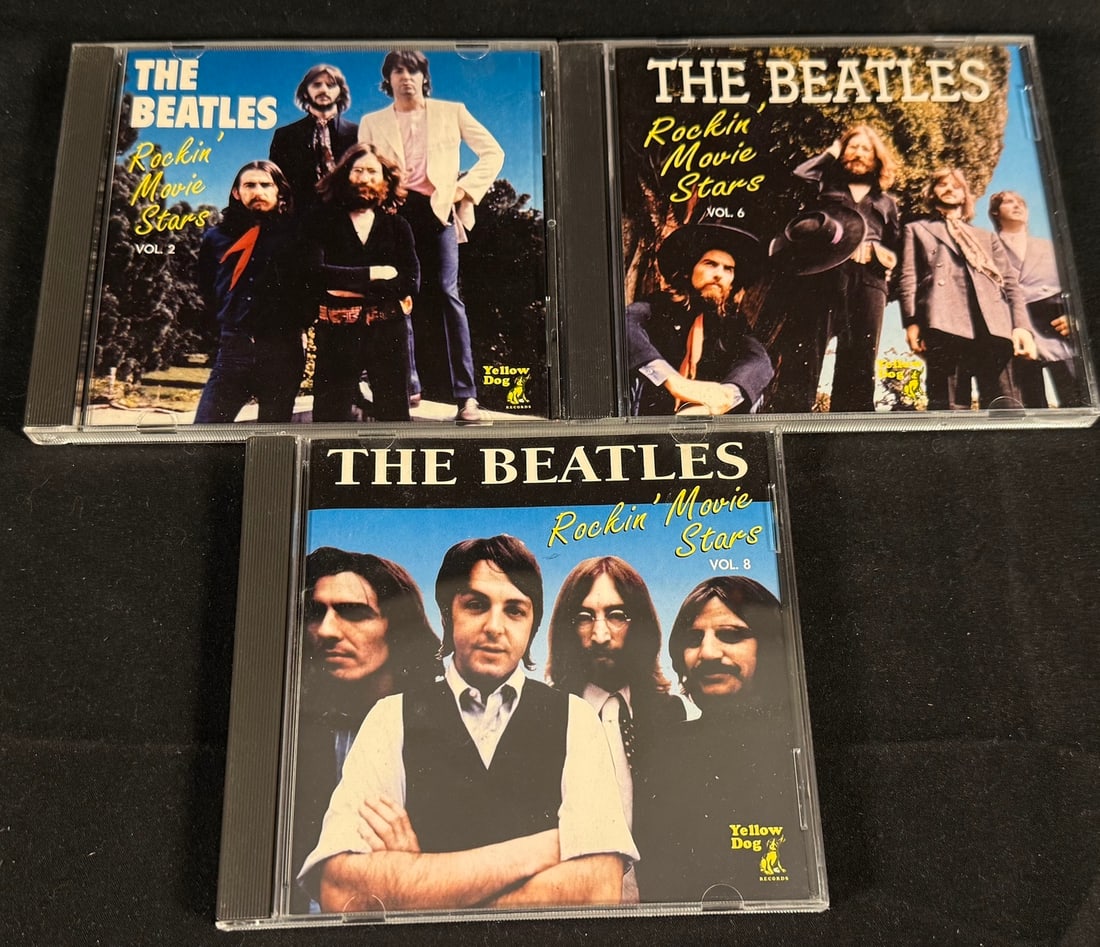 The Beatles - "Rockin' Movie Stars" Yellow Dog CD Collection (3 CDs) (1 of 4)