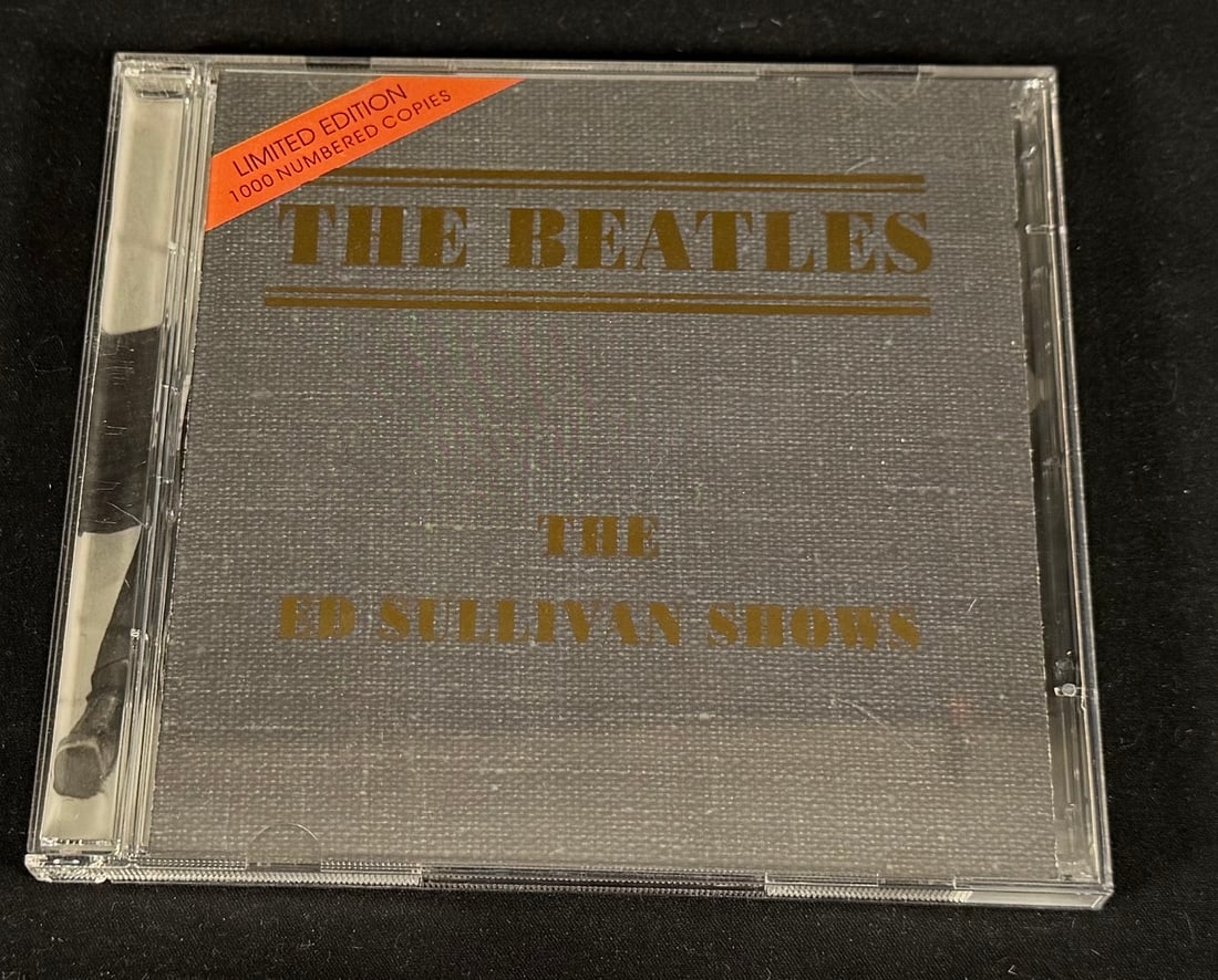 The Beatles - The Ed Sullivan Shows (Limited Edition Collector CD): Beatles collector CD documenting the band's historic appearances on The Ed Sullivan Show.